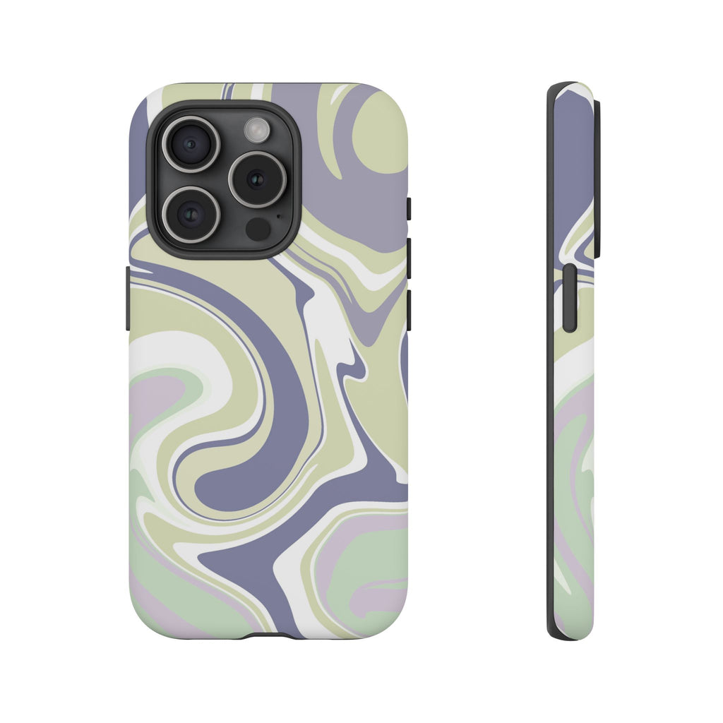 Swirl Marble Paint Phone Case
