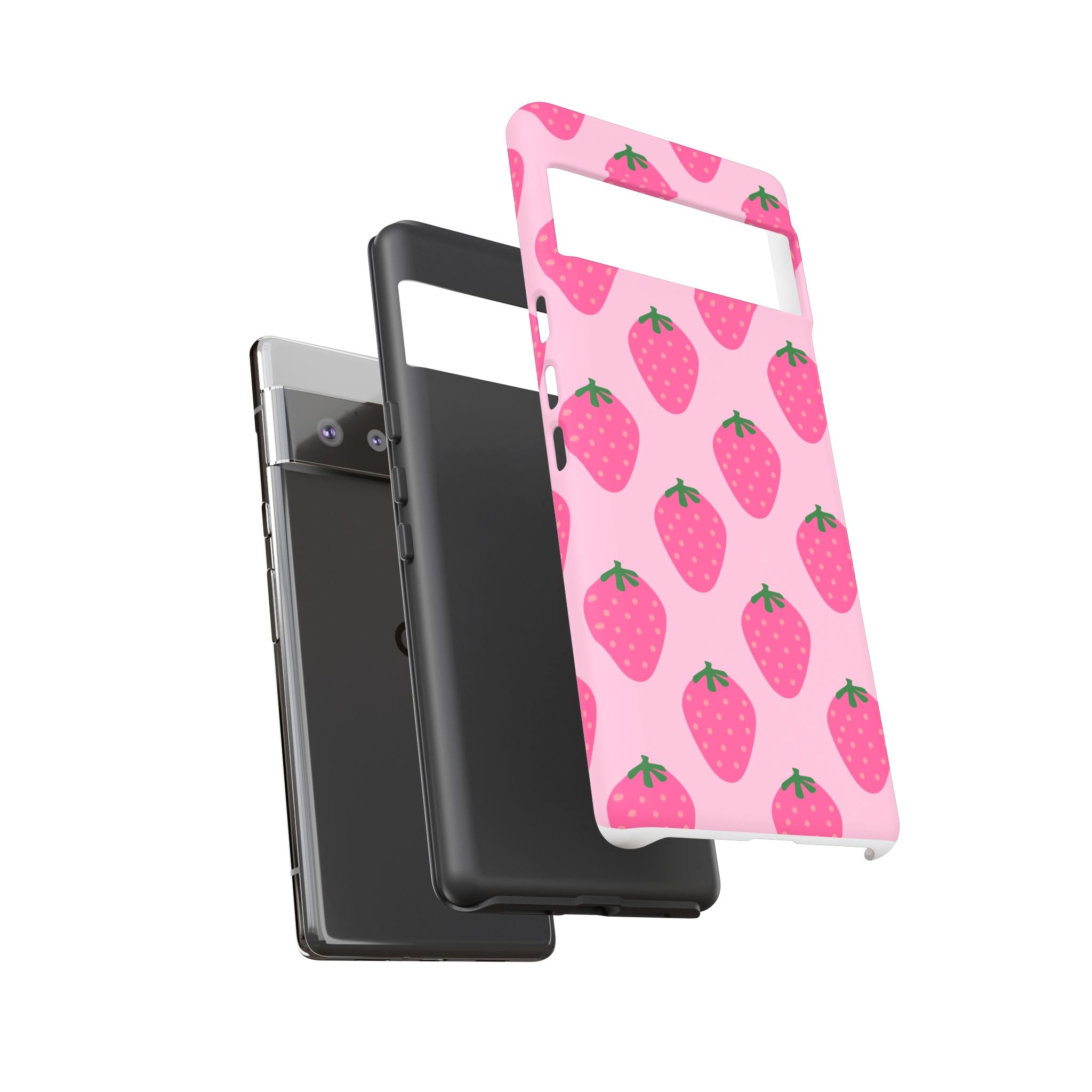 Pink Strawberry Phone Case