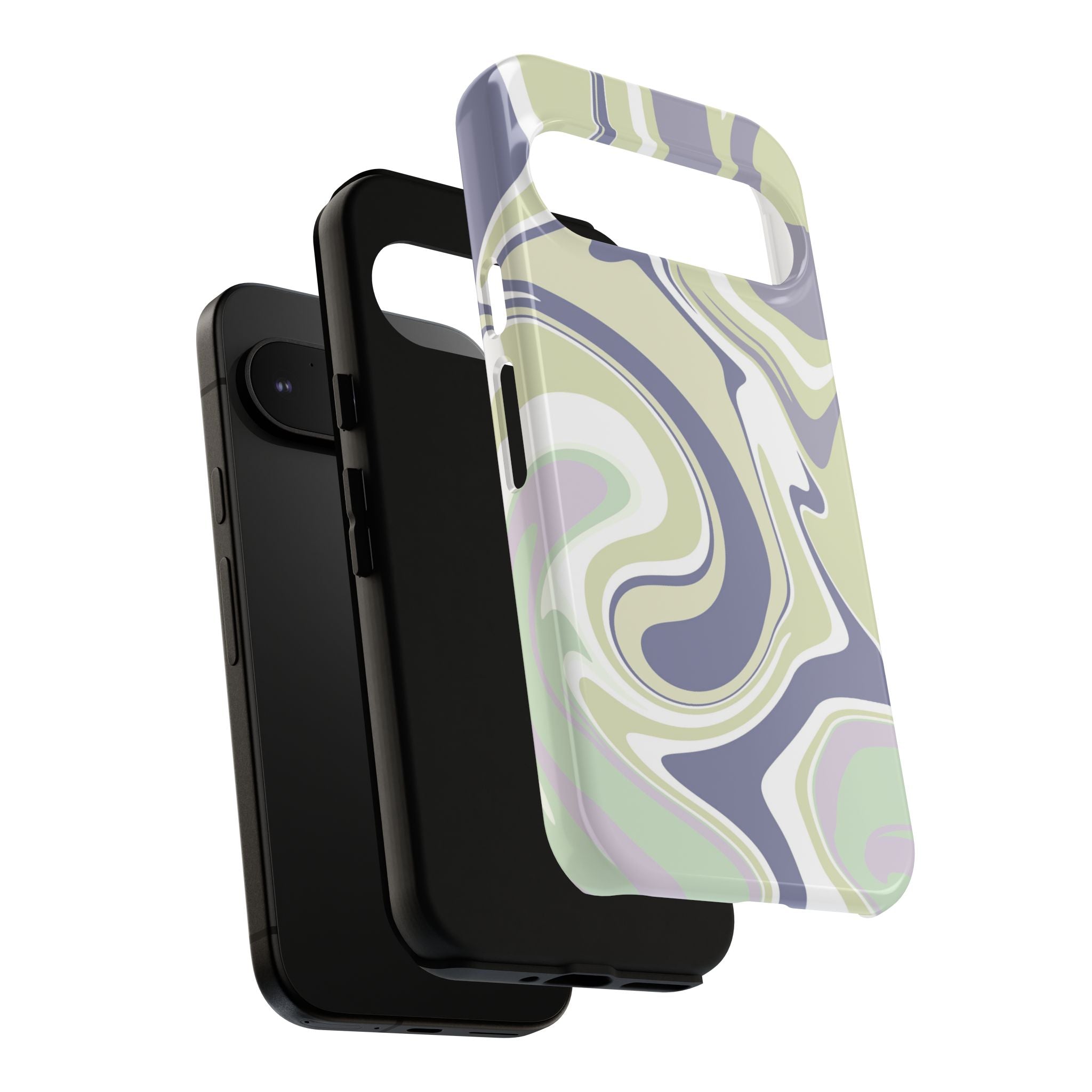 Swirl Marble Paint Phone Case