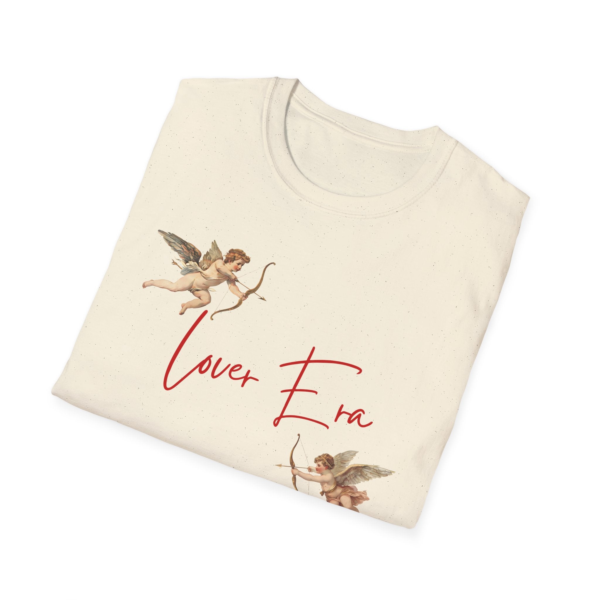Cupid Cherubs 'Love Era' Romantic Vintage Angel Graphic T-Shirt