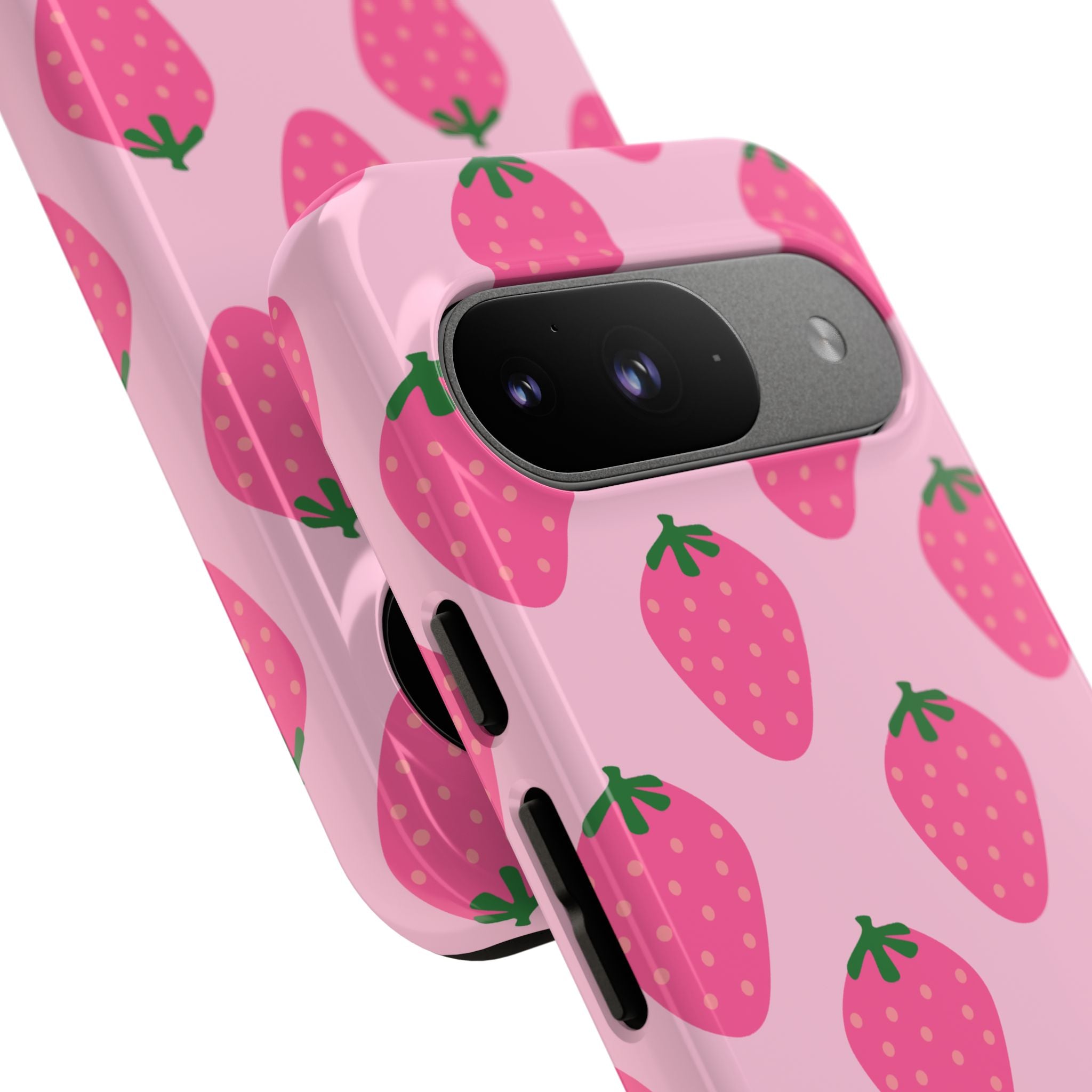 Pink Strawberry Phone Case