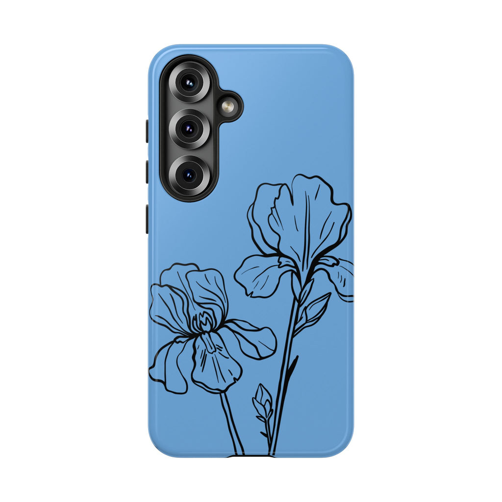 Blue Floral Phone Case