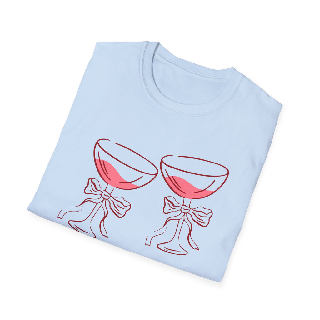 Wine Glasses Duo T-Shirt
