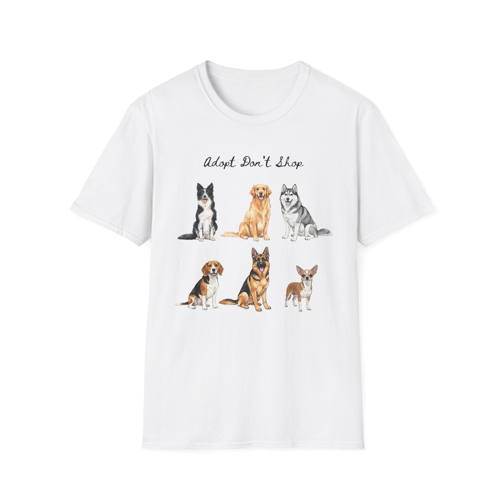 Adopt Don't Shop Dog Lovers T-Shirt