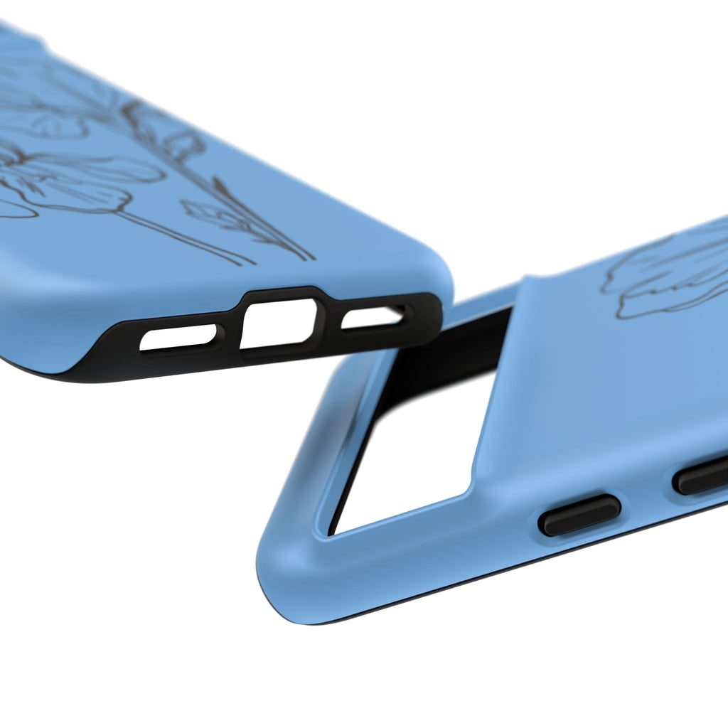 Blue Floral Phone Case