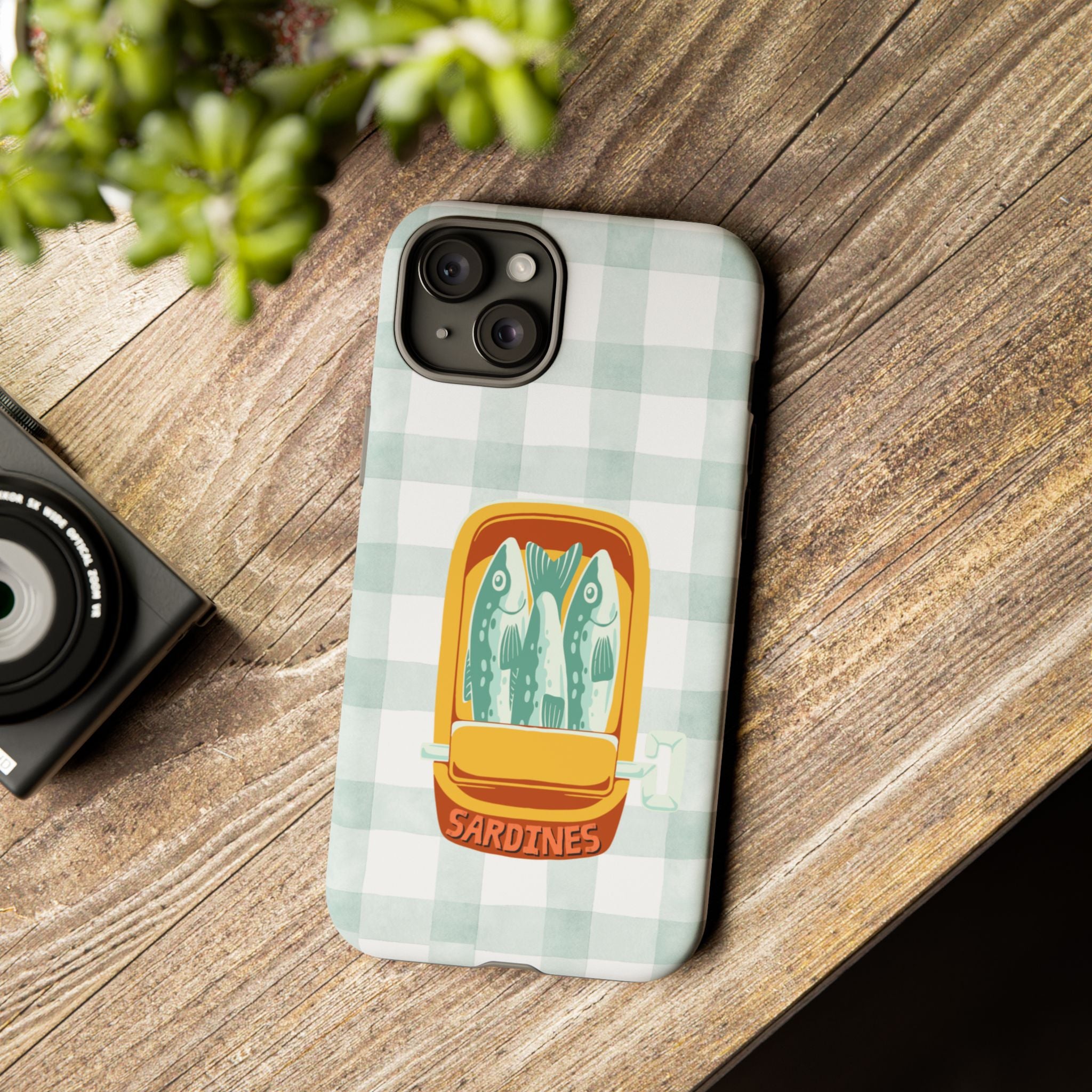 Sardines Plaid Phone Case