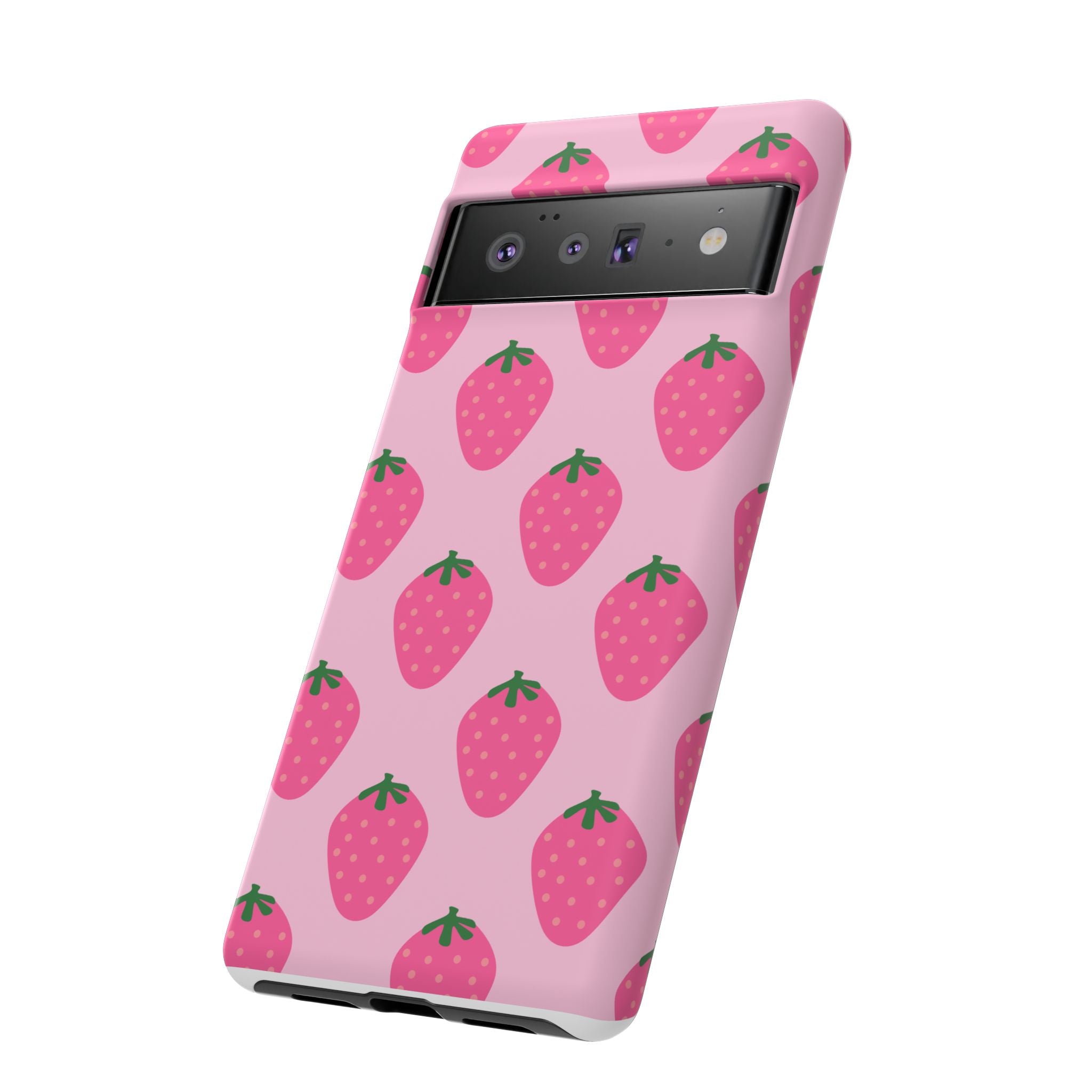 Pink Strawberry Phone Case