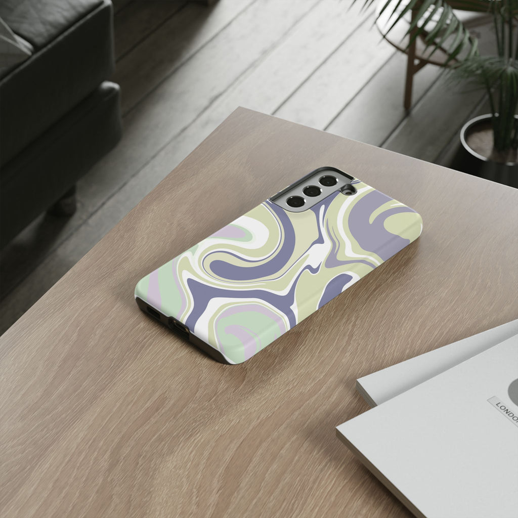 Swirl Marble Paint Phone Case