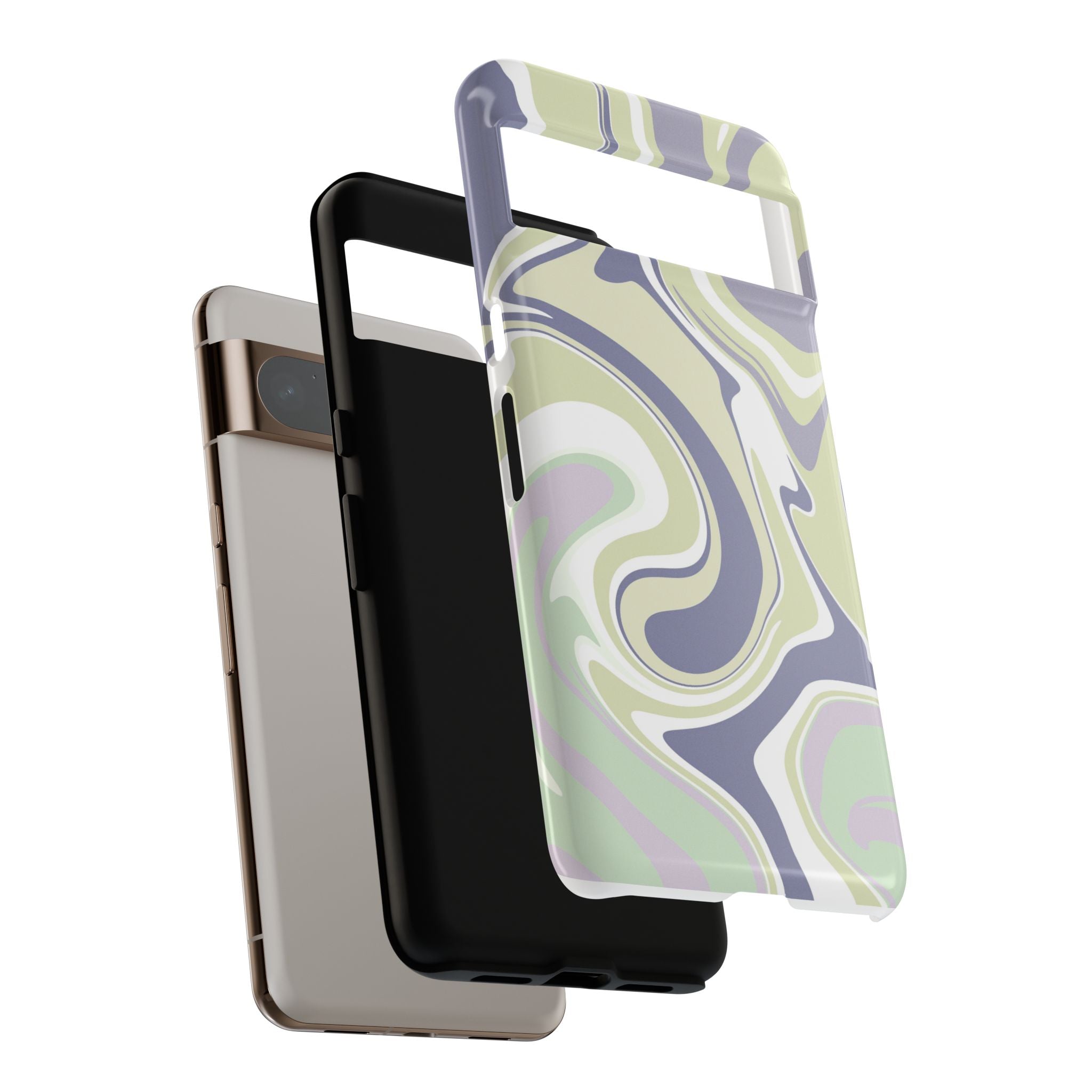 Swirl Marble Paint Phone Case