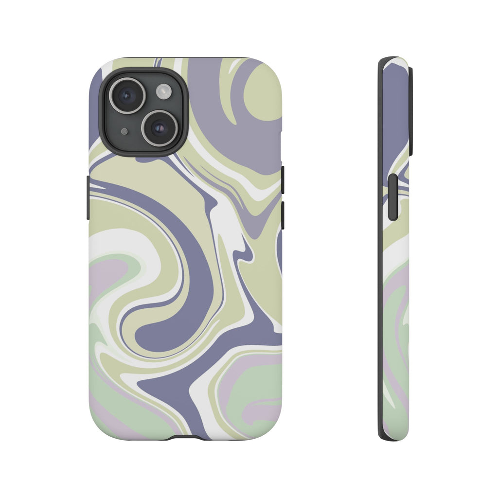 Swirl Marble Paint Phone Case
