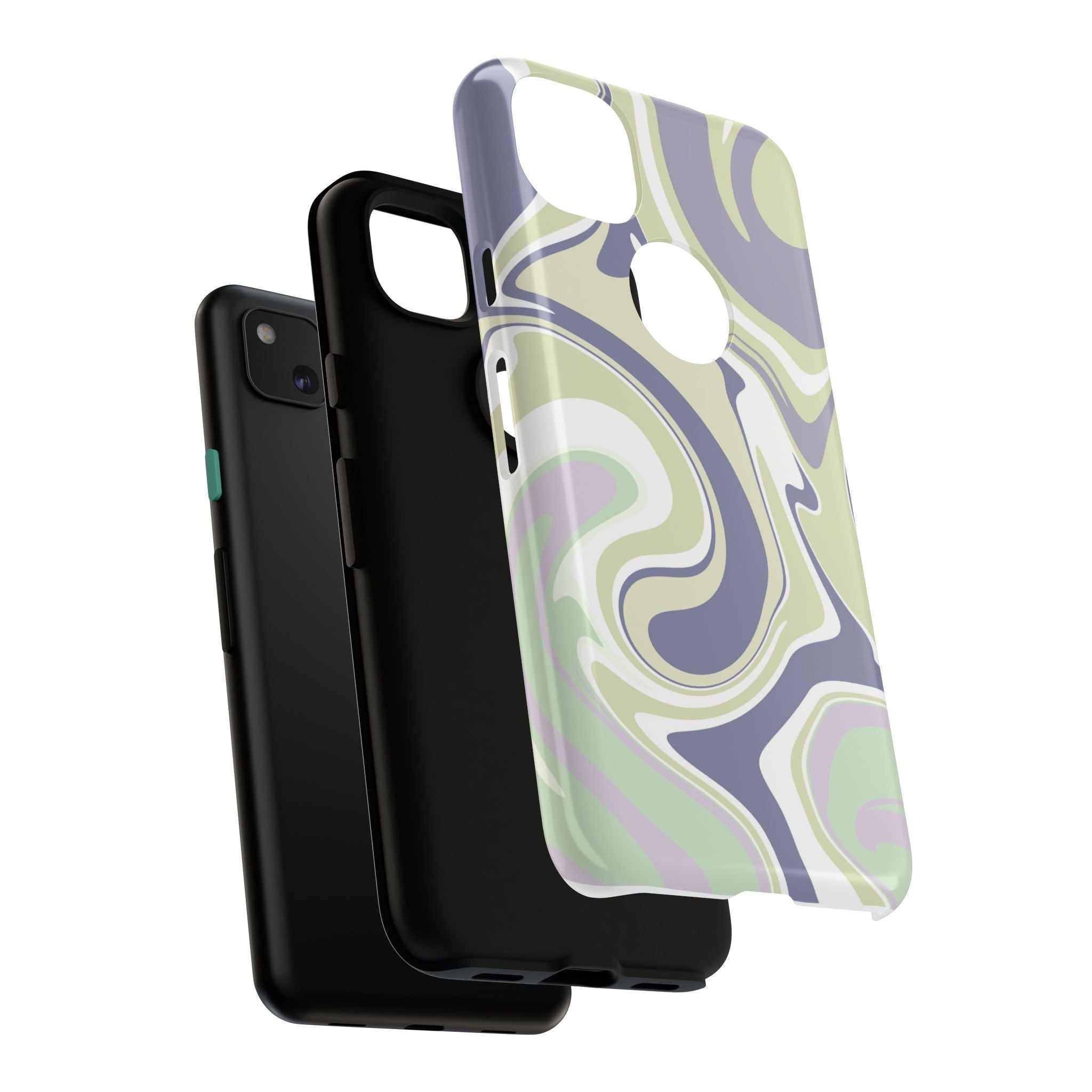 Swirl Marble Paint Phone Case