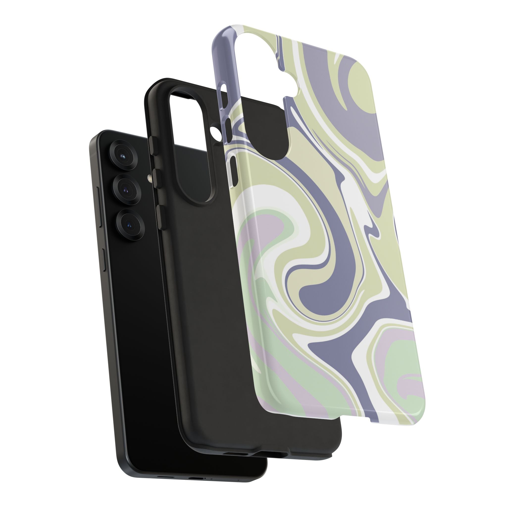 Swirl Marble Paint Phone Case