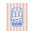Chic Sardine Rolled Posters for Home Decor