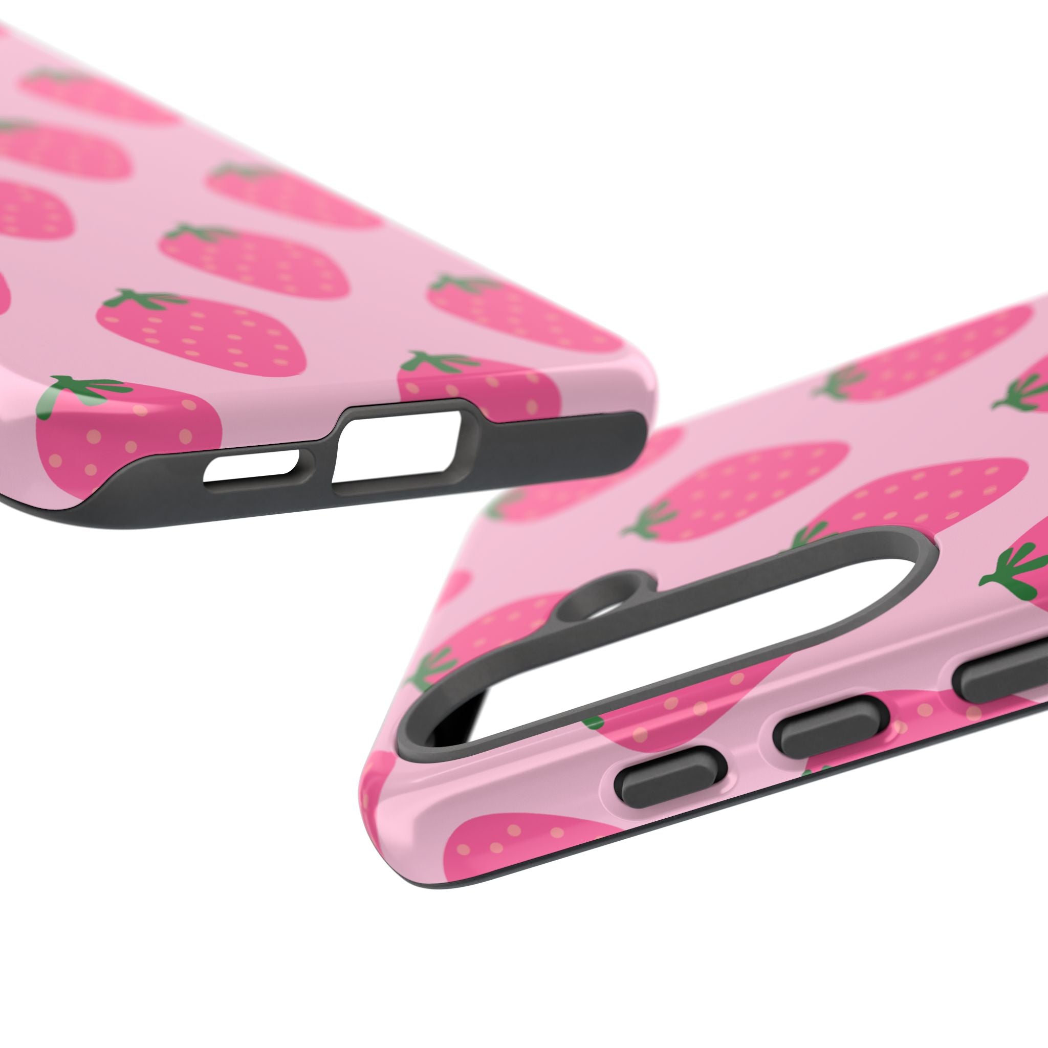 Pink Strawberry Phone Case