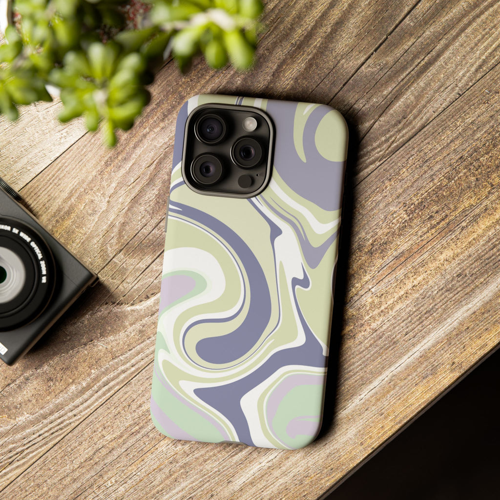 Swirl Marble Paint Phone Case