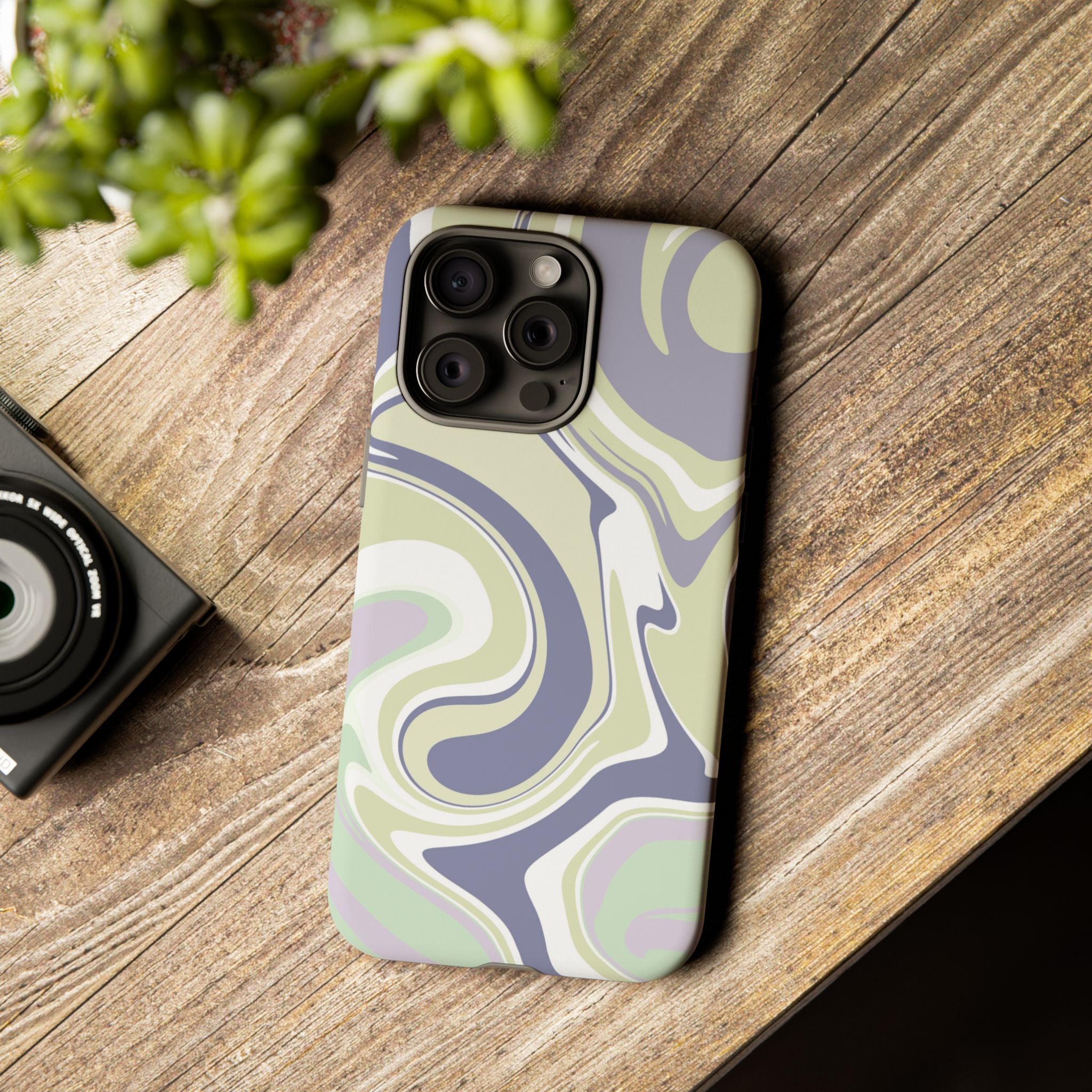 Swirl Marble Paint Phone Case