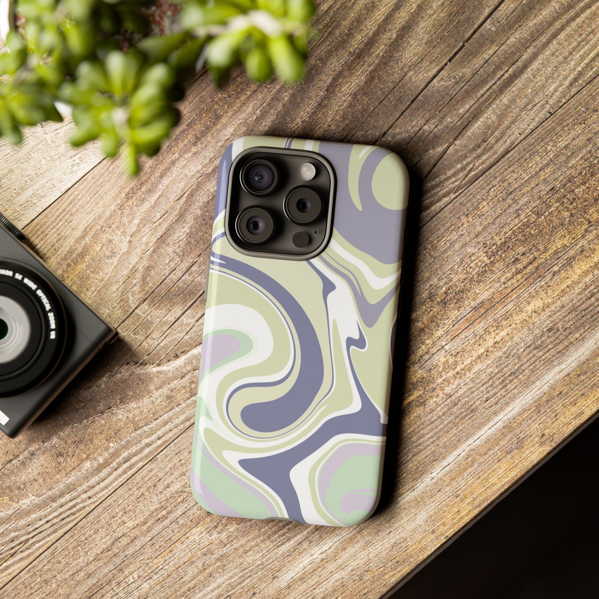 Swirl Marble Paint Phone Case