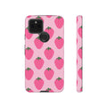 Pink Strawberry Phone Case