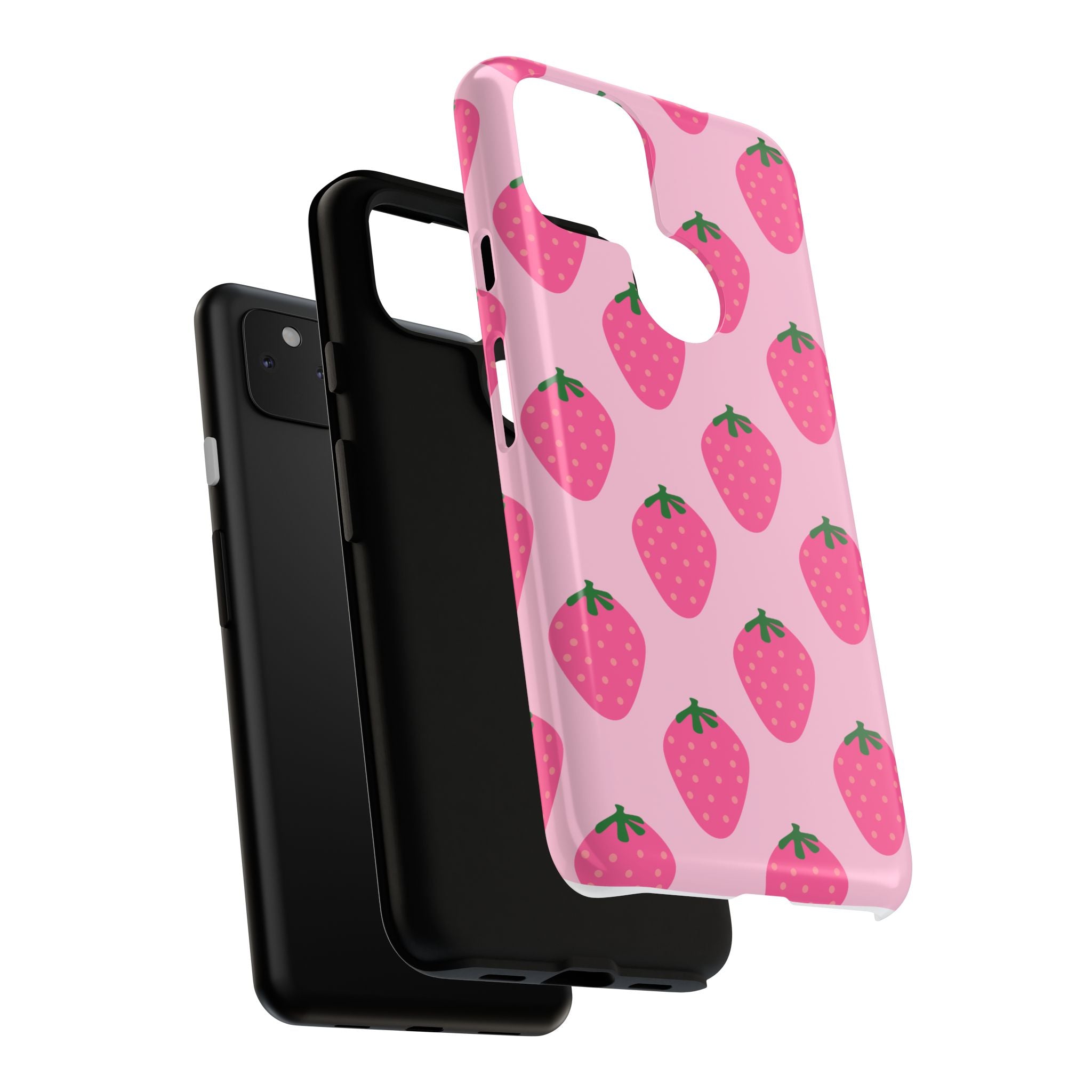 Pink Strawberry Phone Case