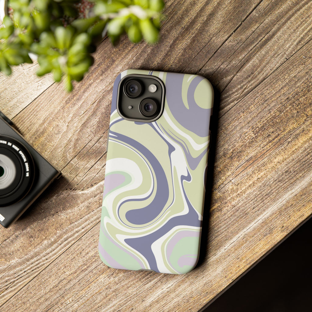 Swirl Marble Paint Phone Case