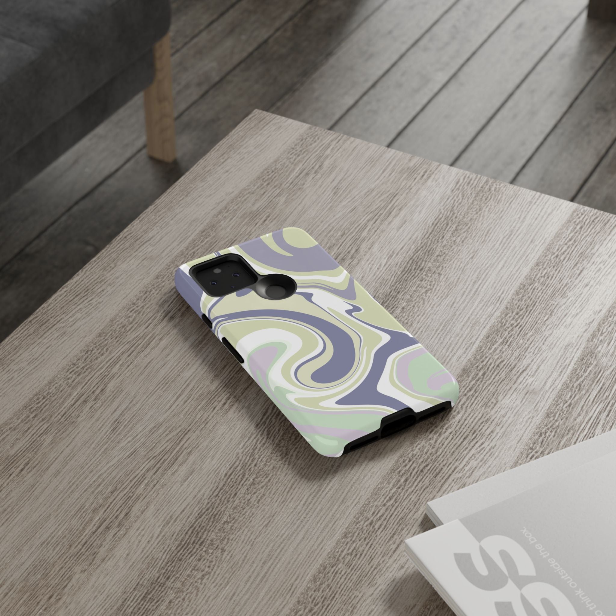 Swirl Marble Paint Phone Case