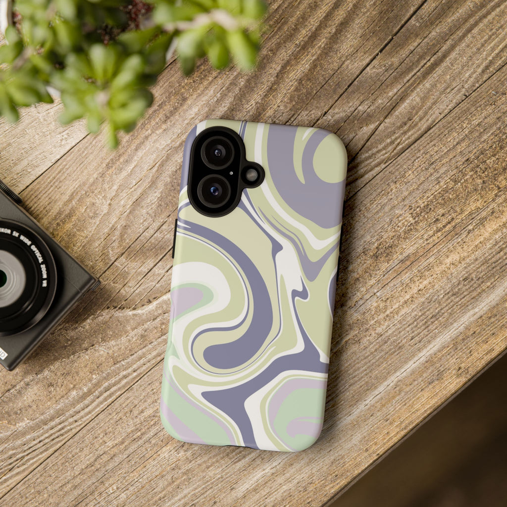 Swirl Marble Paint Phone Case