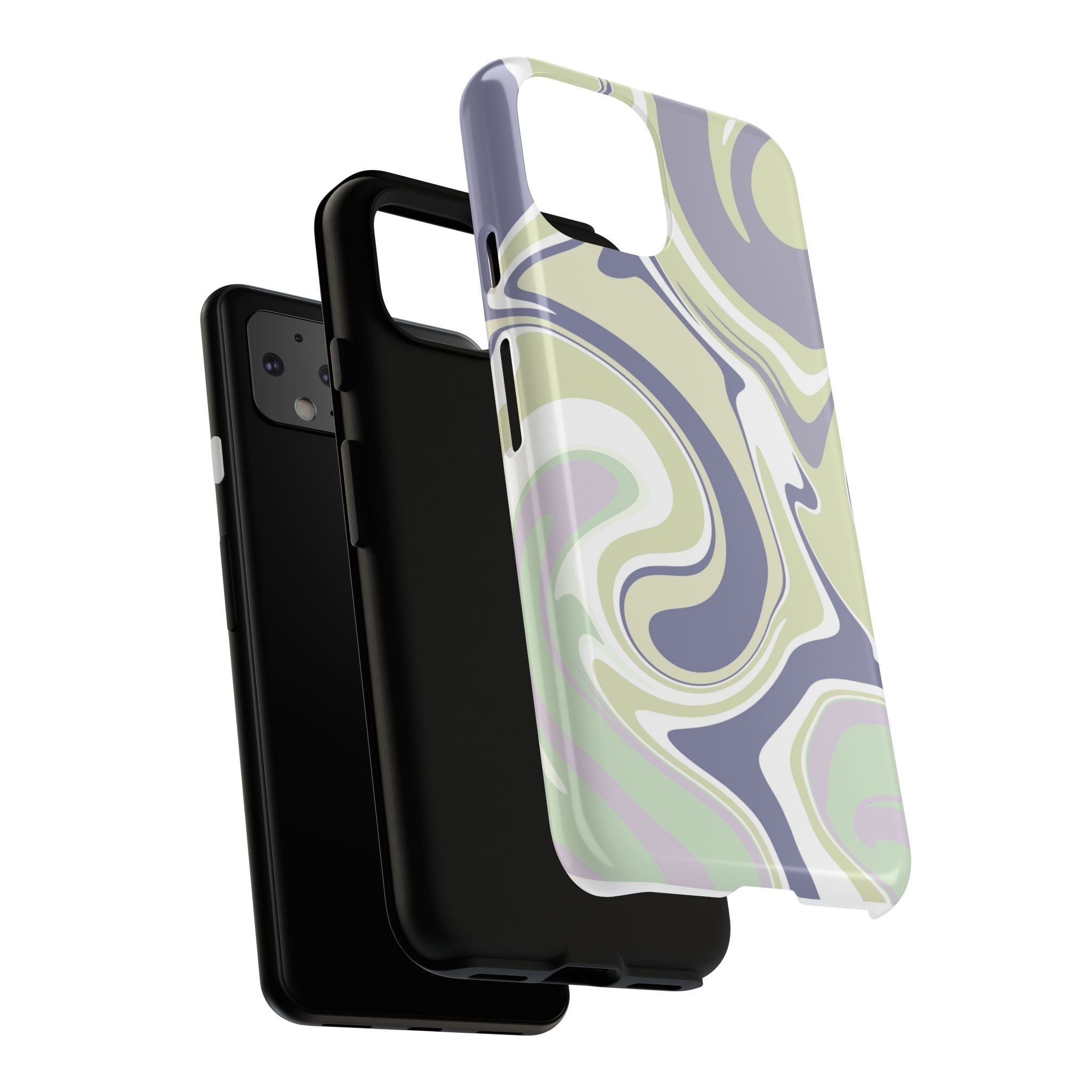 Swirl Marble Paint Phone Case