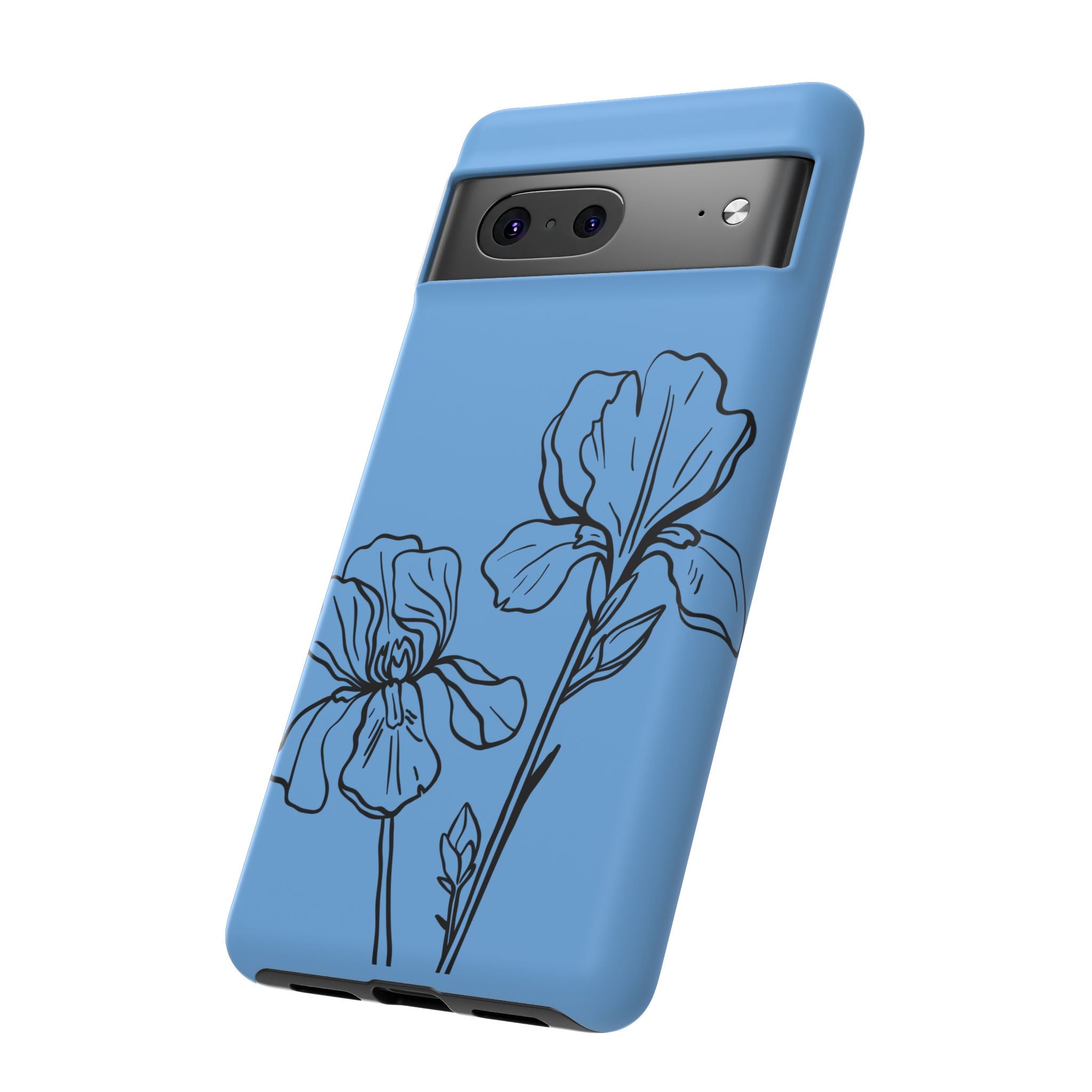 Blue Floral Phone Case