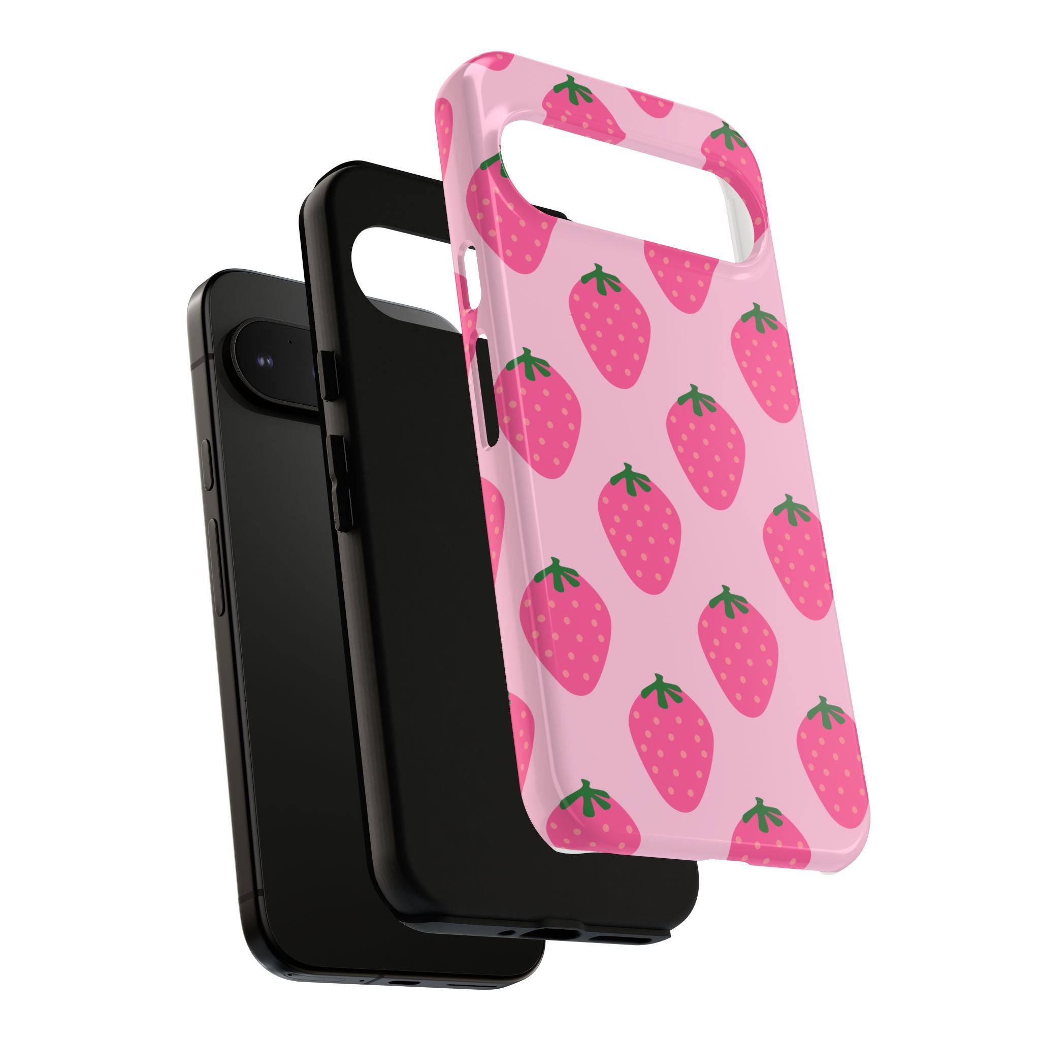 Pink Strawberry Phone Case