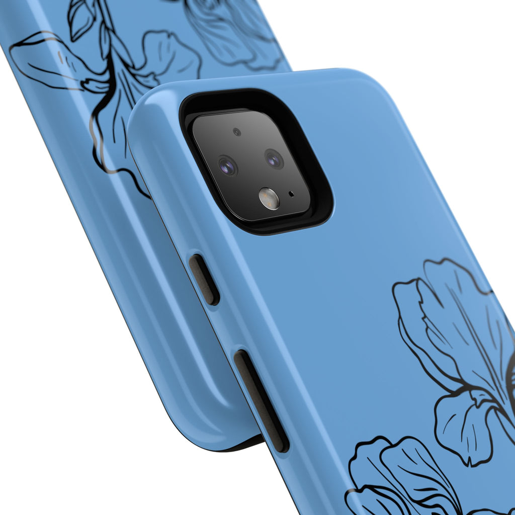 Blue Floral Phone Case