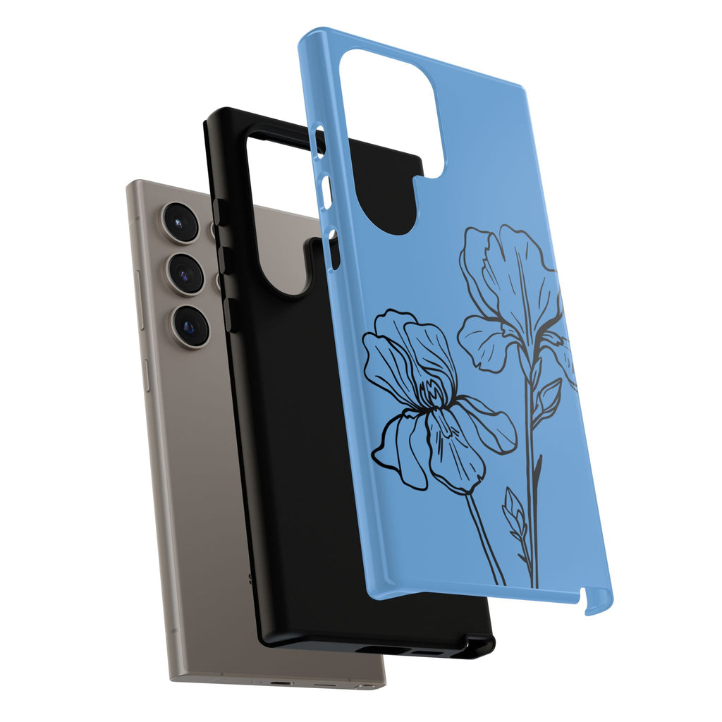 Blue Floral Phone Case