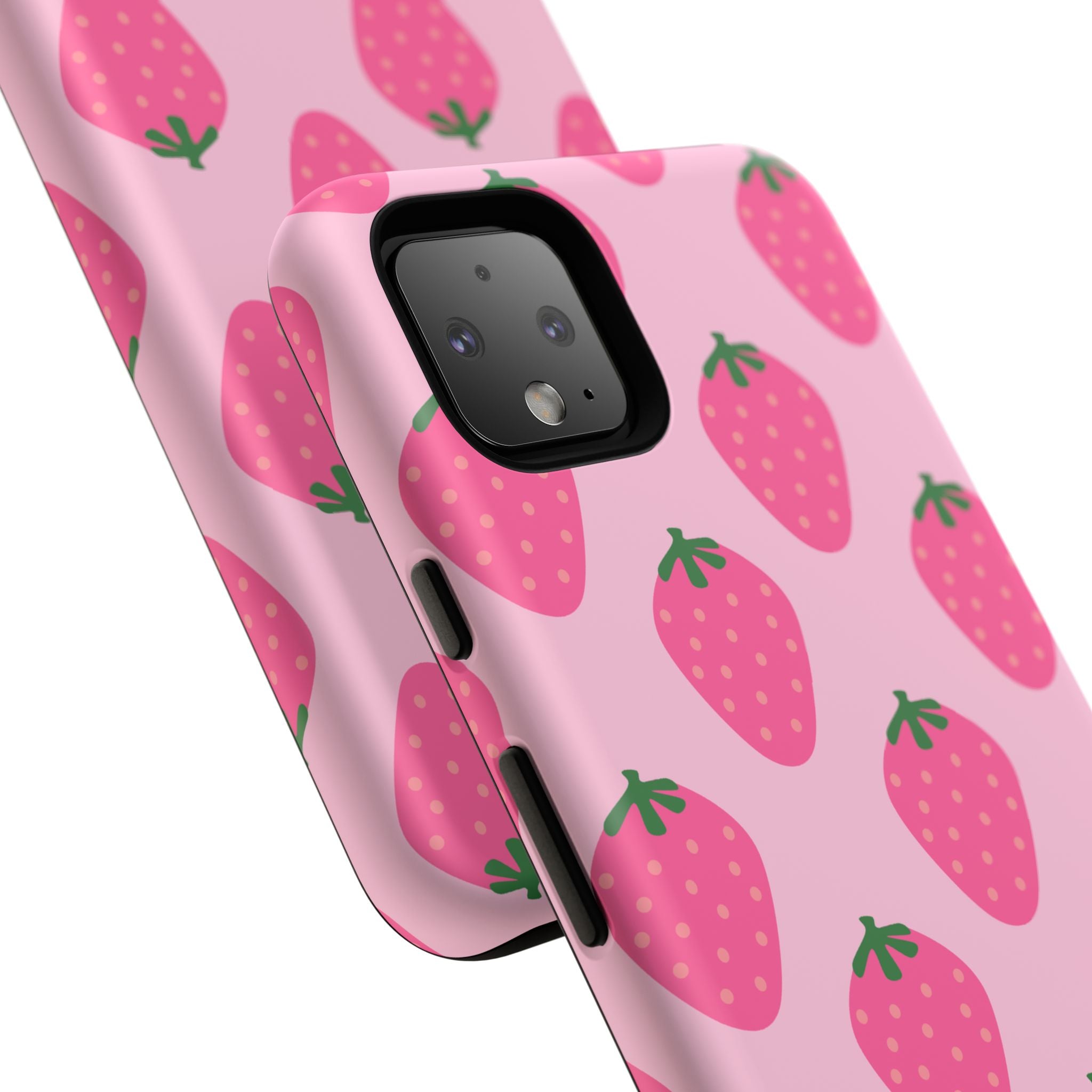 Pink Strawberry Phone Case