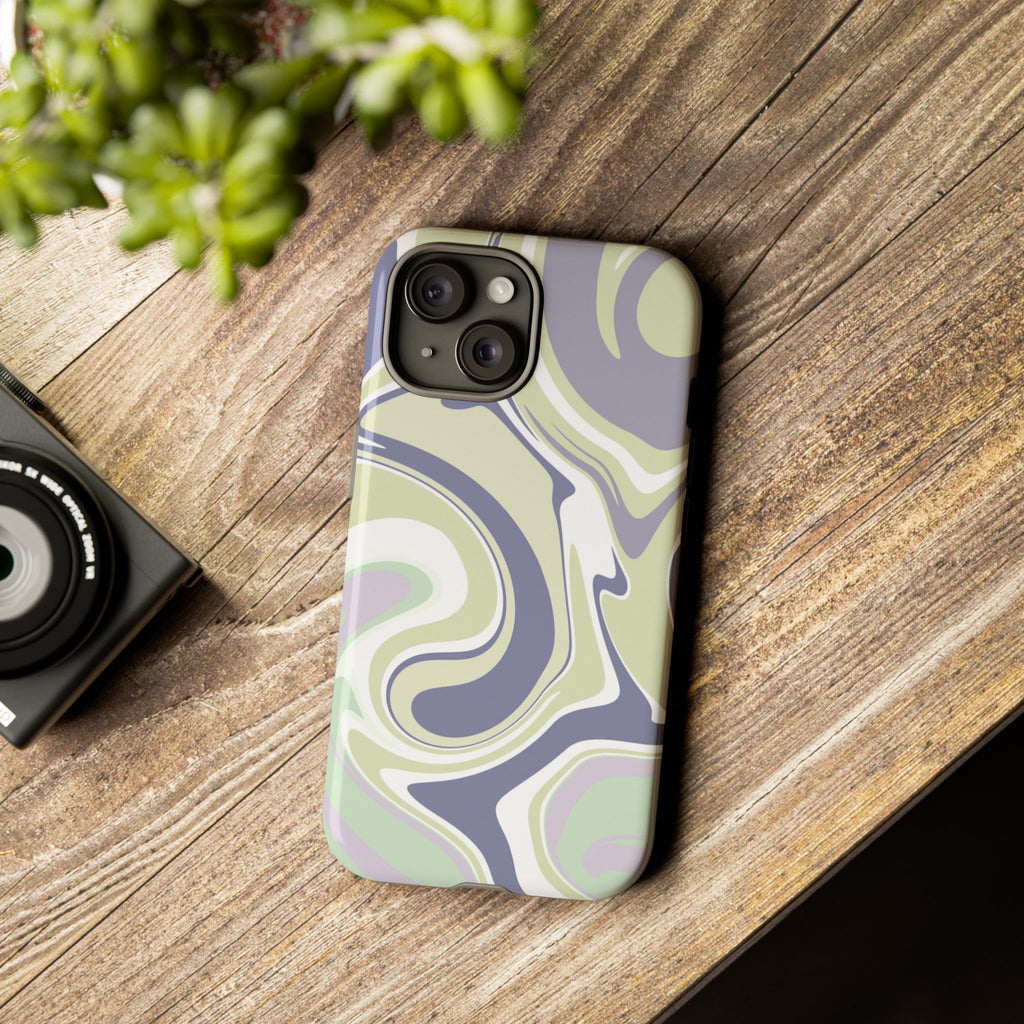 Swirl Marble Paint Phone Case