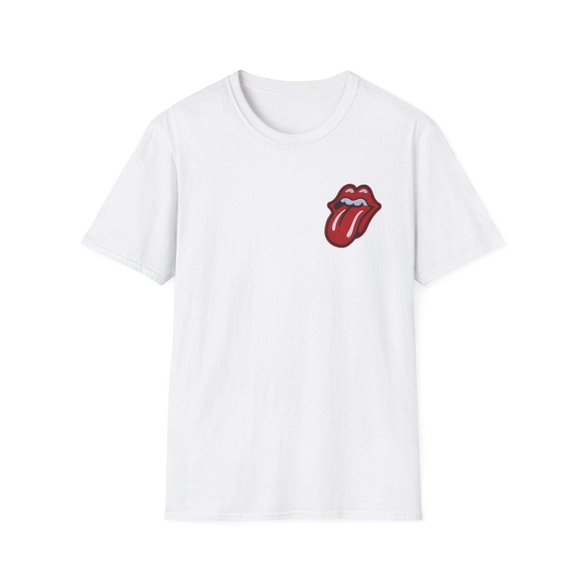 Rolling Stones Inspired Patch Unisex Graphic T-Shirt