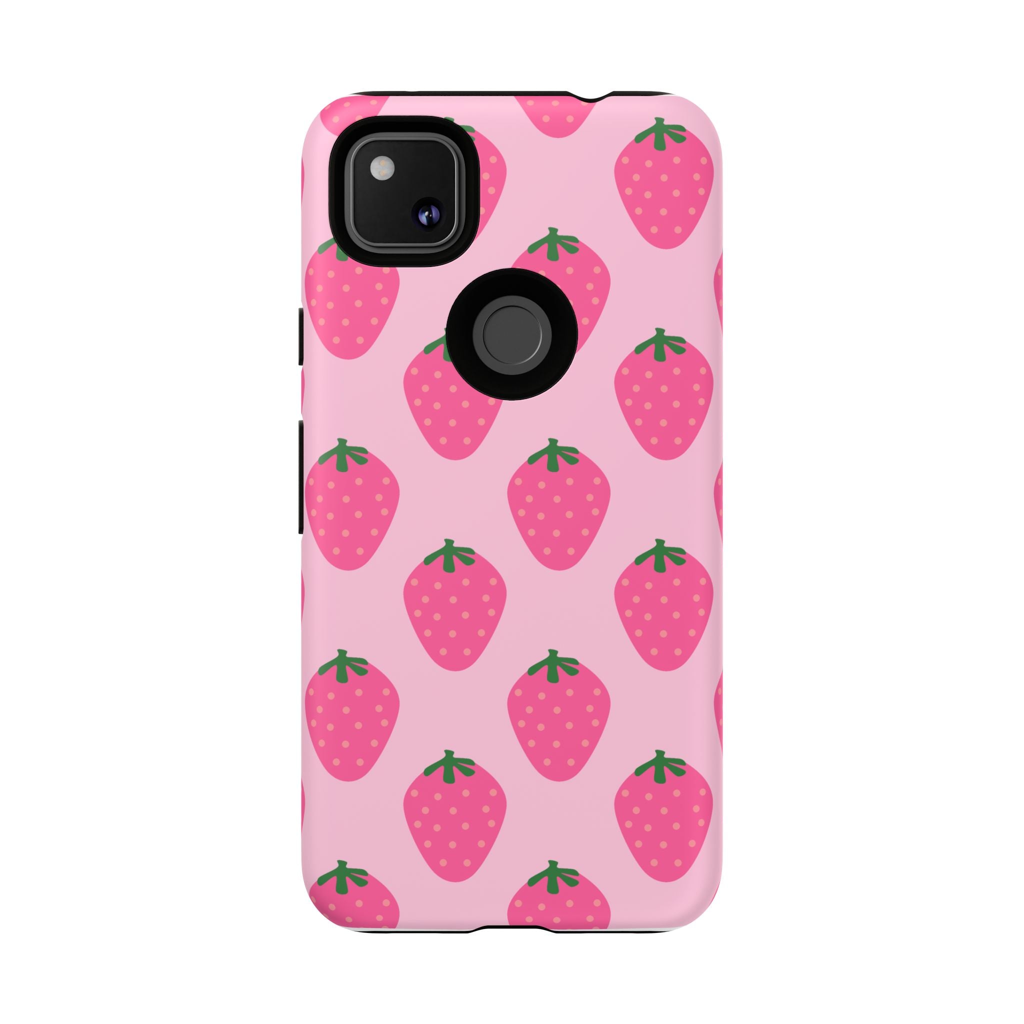 Pink Strawberry Phone Case