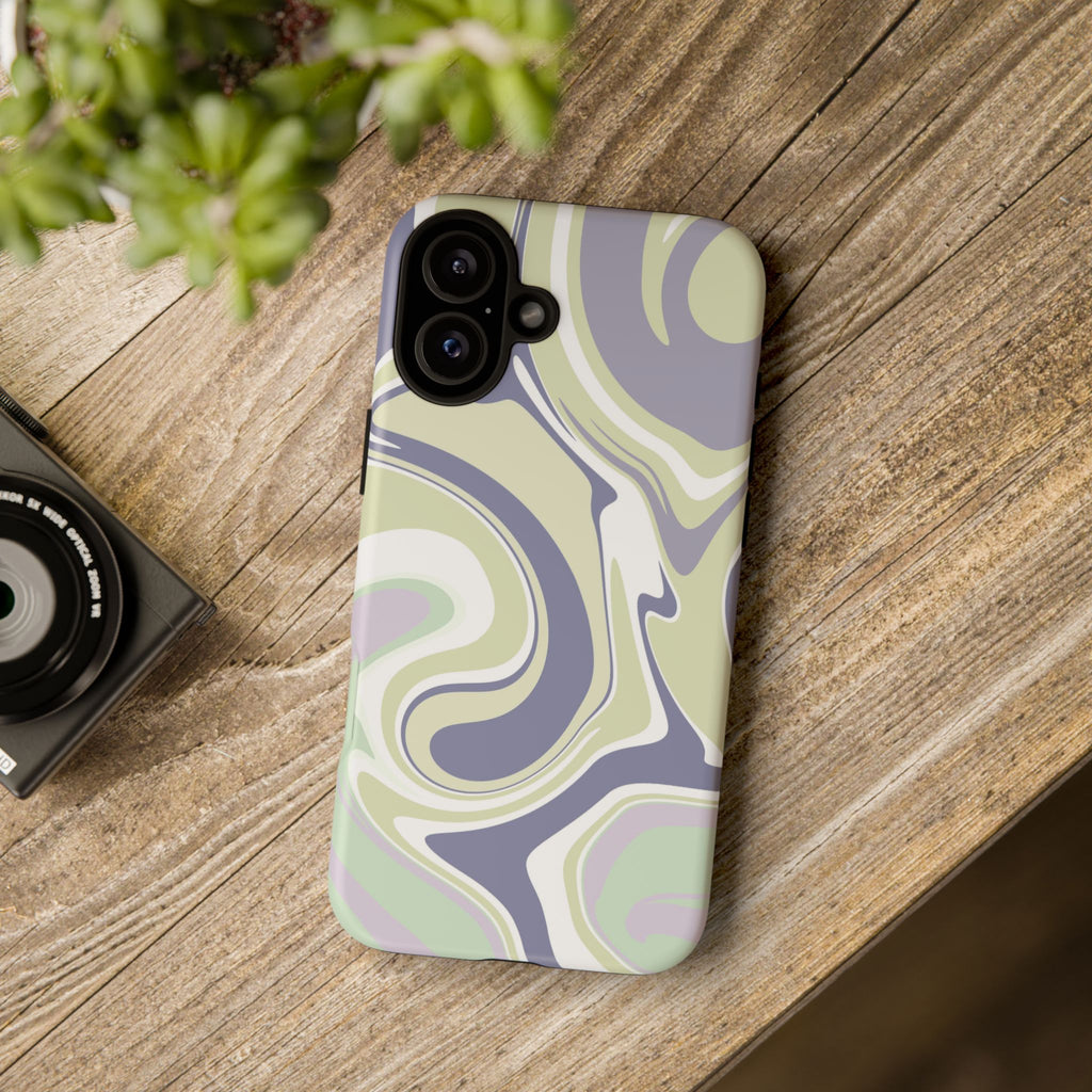 Swirl Marble Paint Phone Case