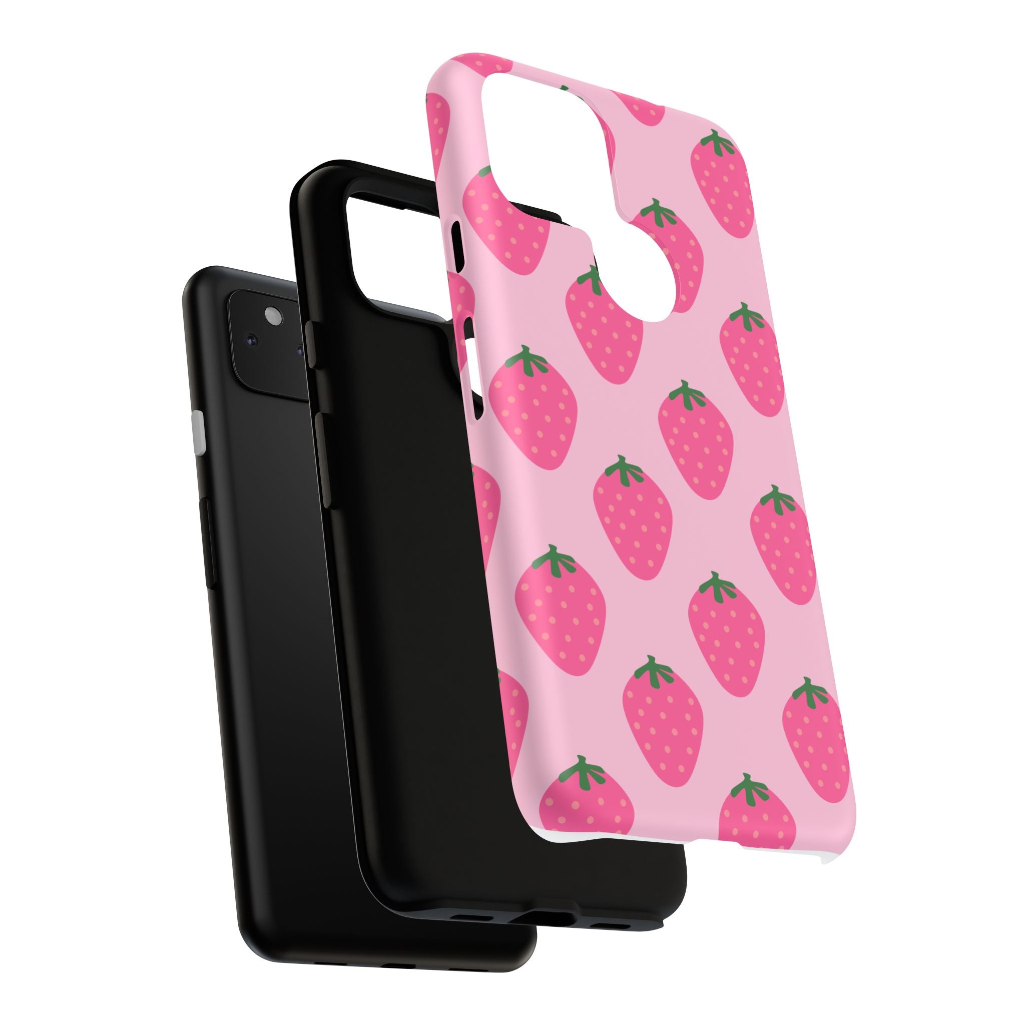 Pink Strawberry Phone Case