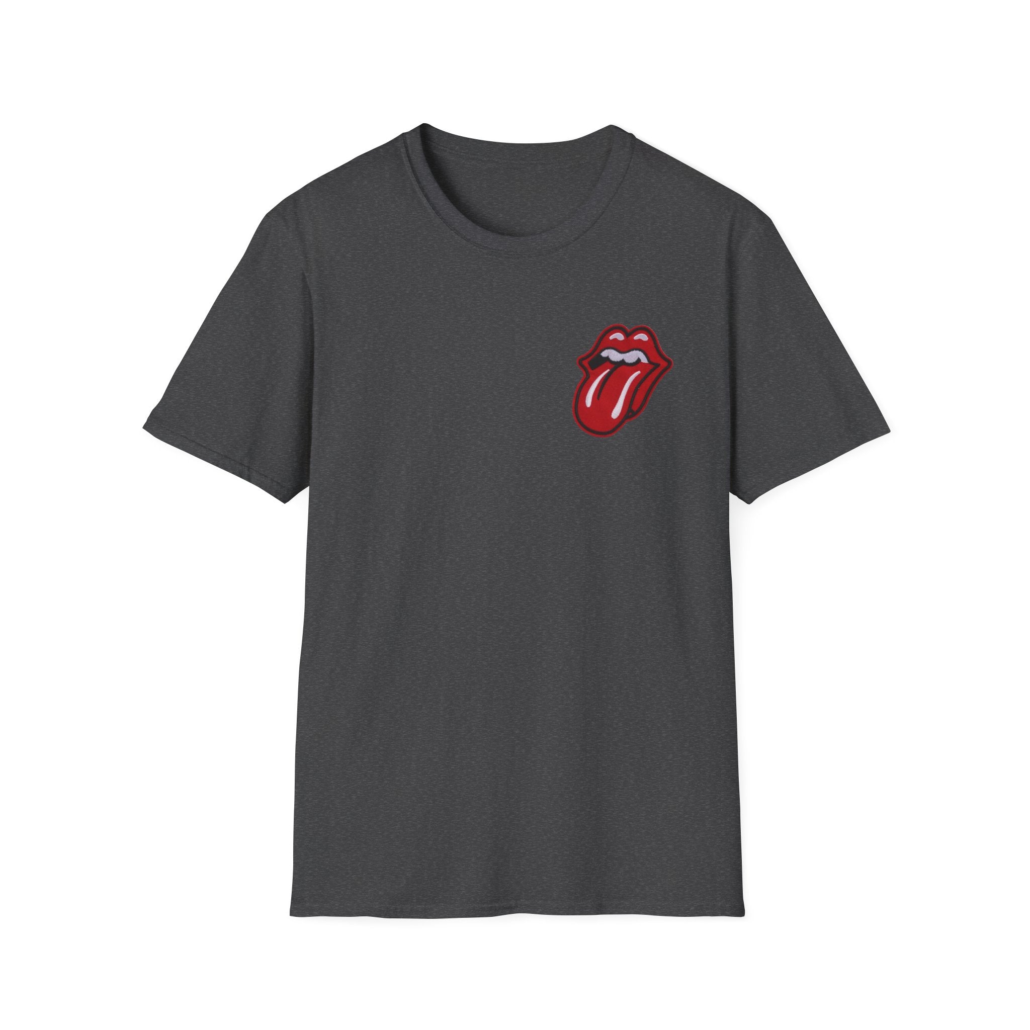 Rolling Stones Inspired Patch Unisex Graphic T-Shirt