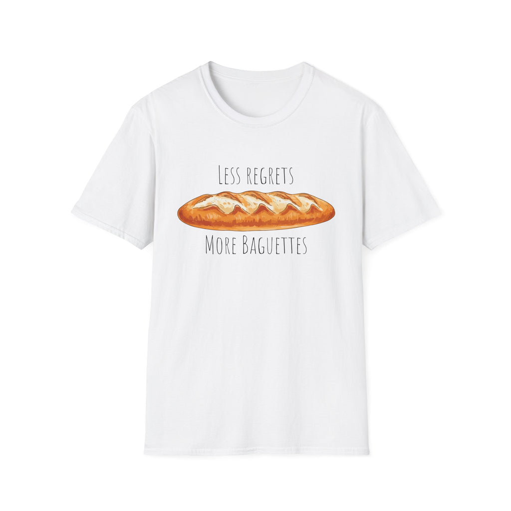 Less Regrets More Baguettes T-Shirt