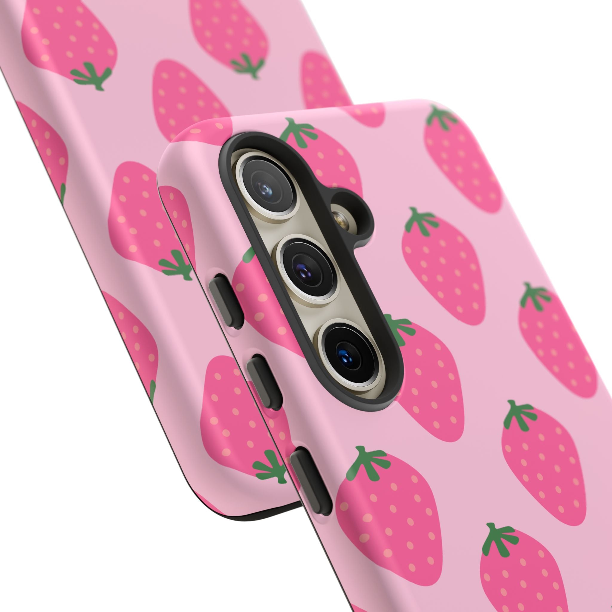 Pink Strawberry Phone Case