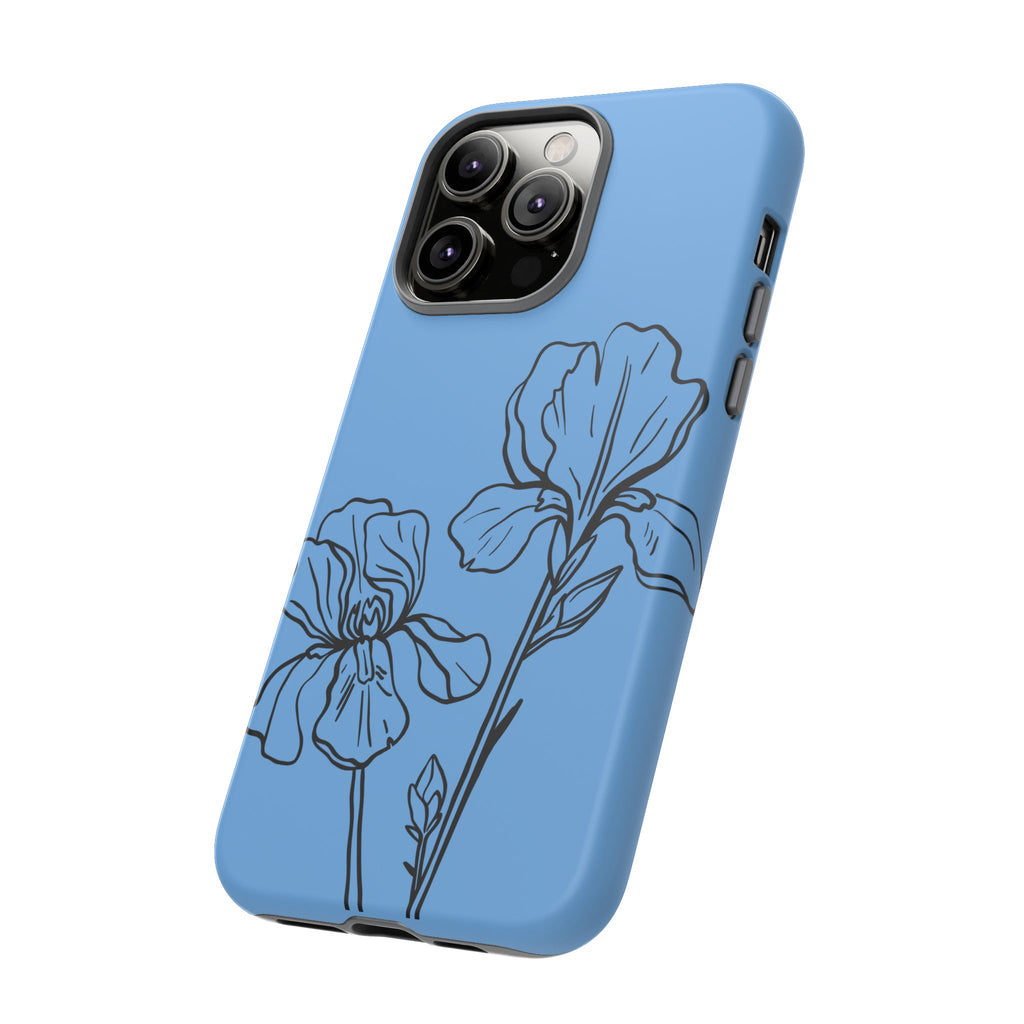 Blue Floral Phone Case