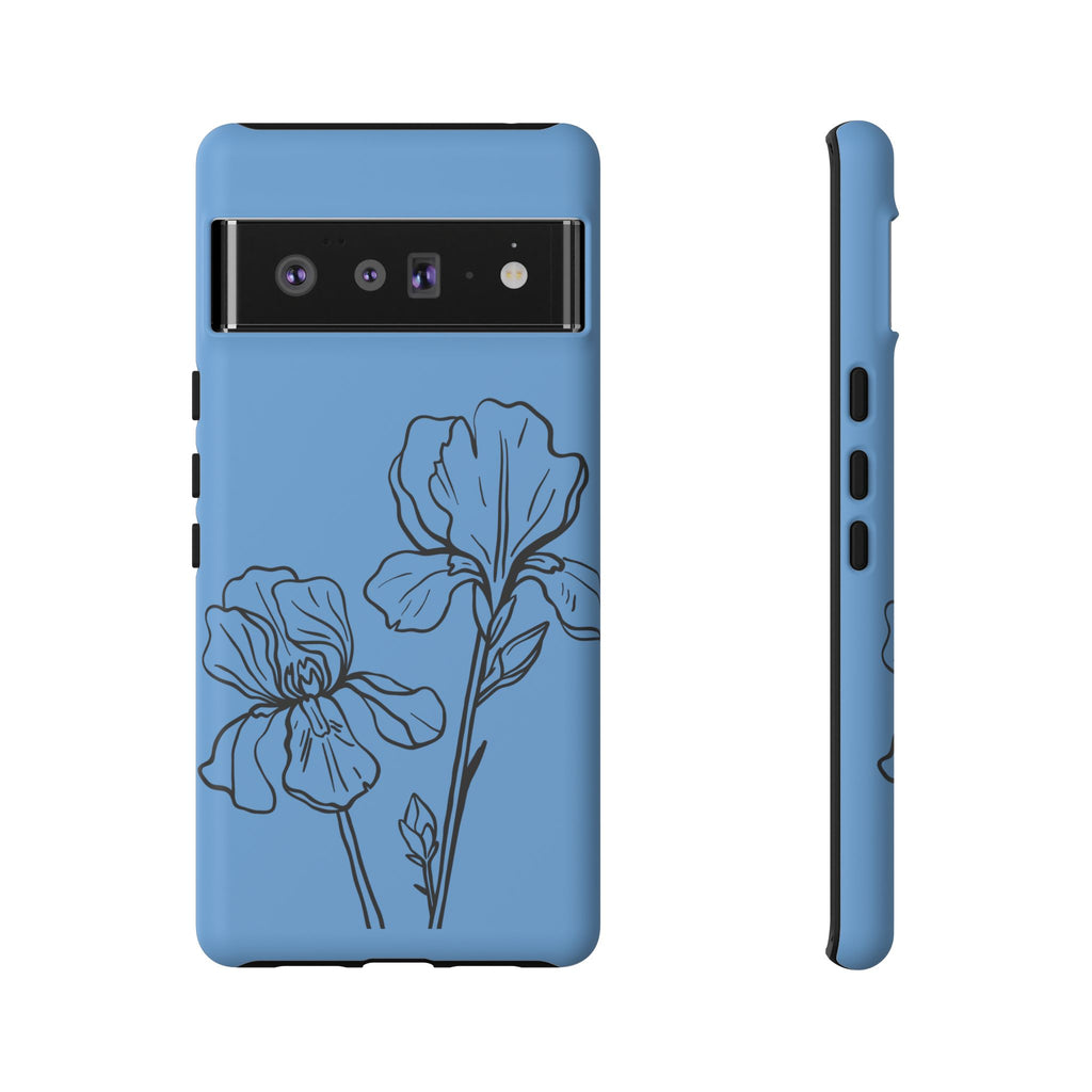 Blue Floral Phone Case
