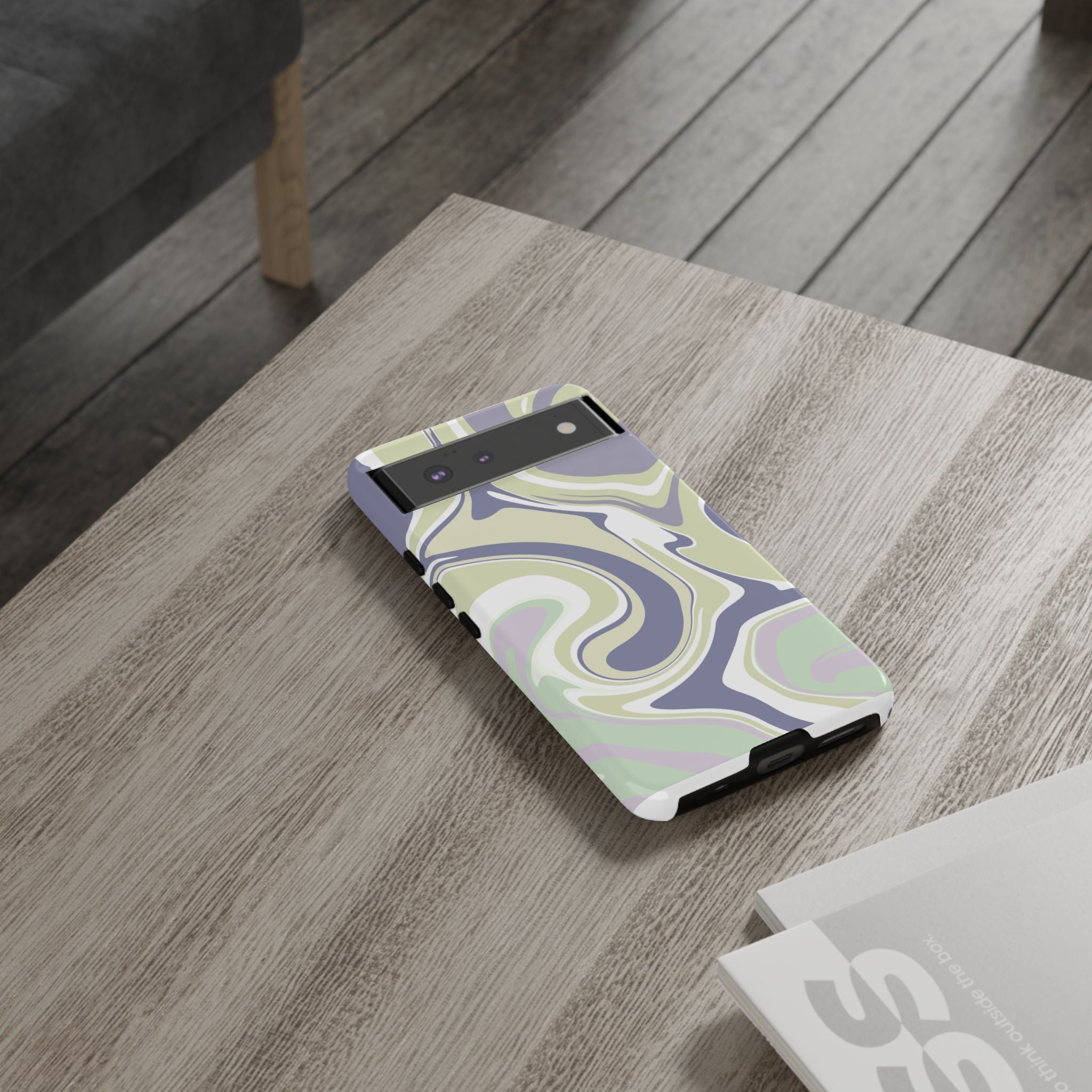 Swirl Marble Paint Phone Case