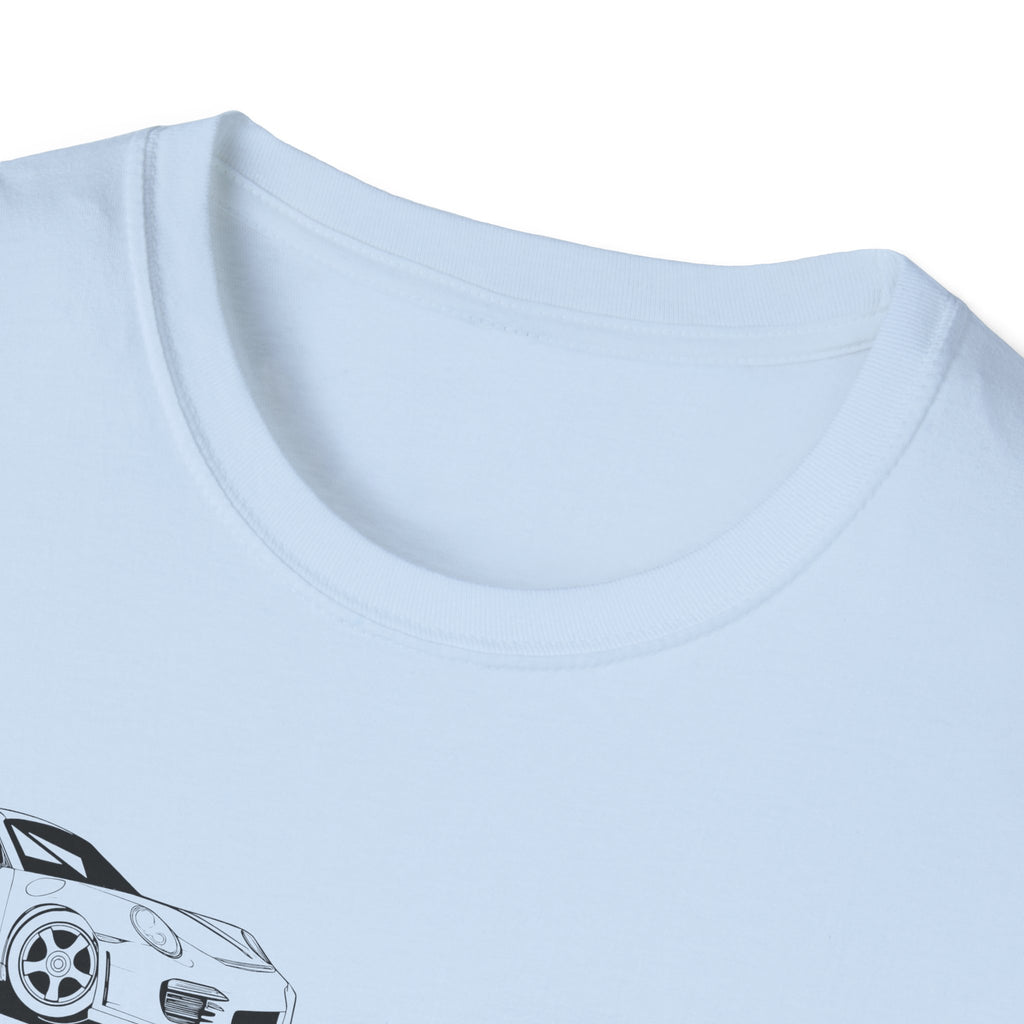 "My Past Rides" Vintage Car Illustration Tee