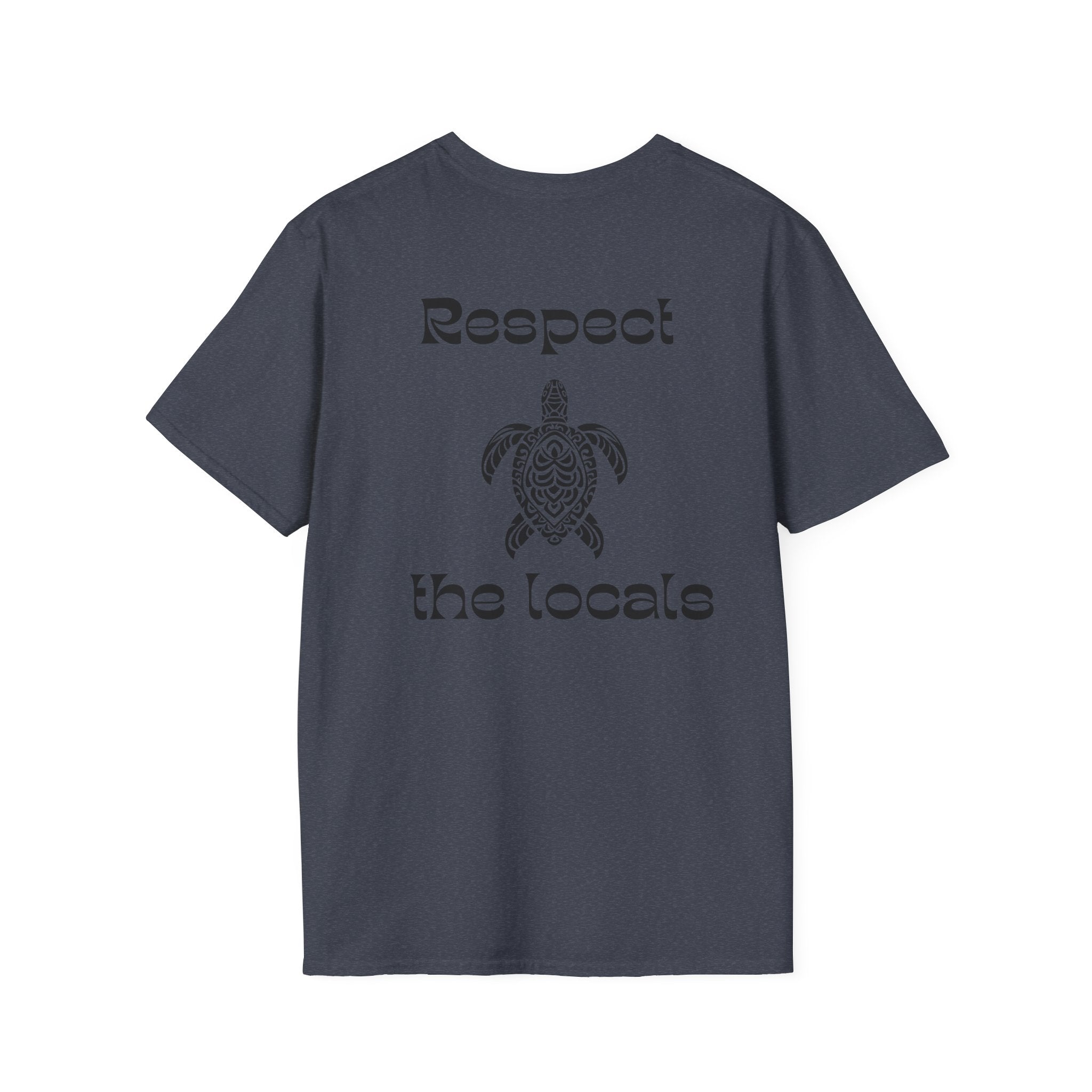 Ocean-Inspired Respect the Locals T-Shirt