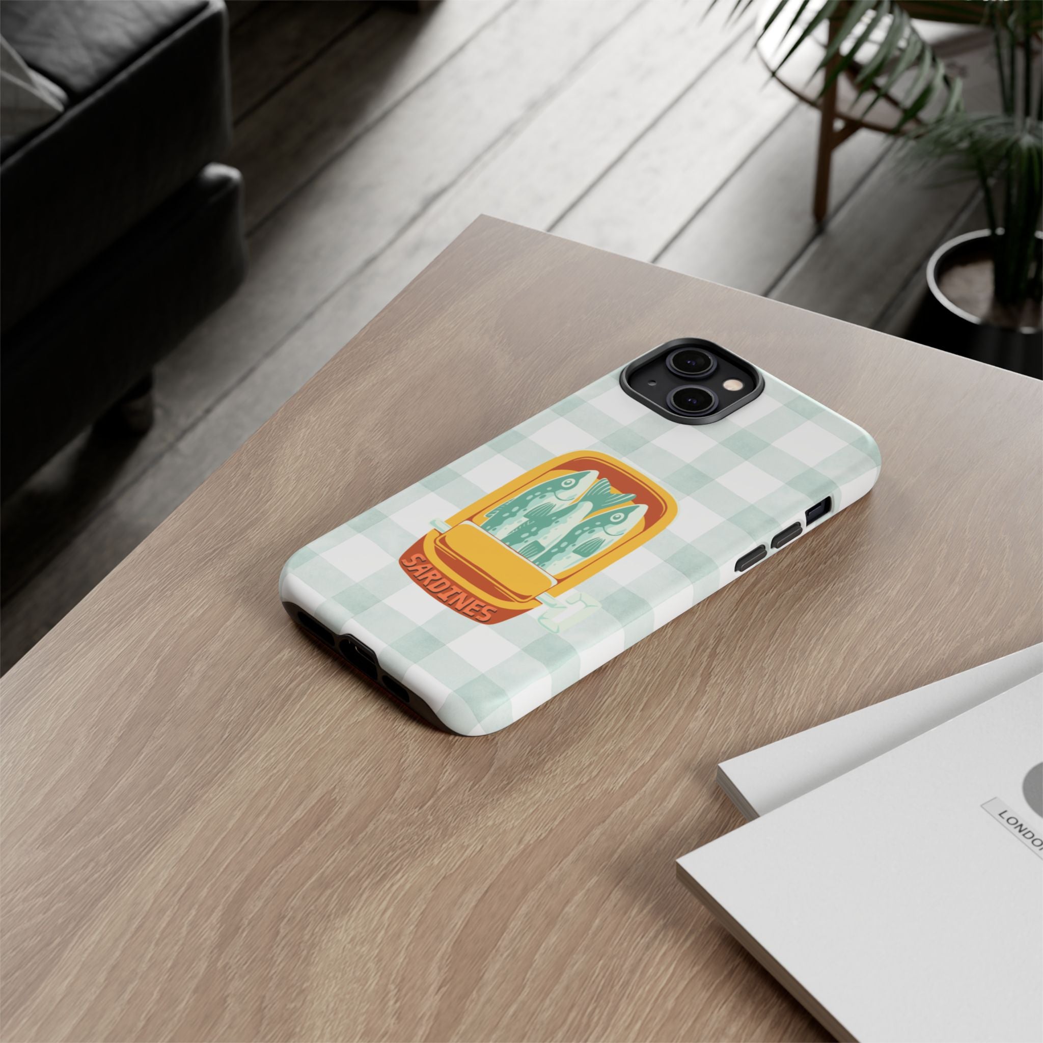 Sardines Plaid Phone Case