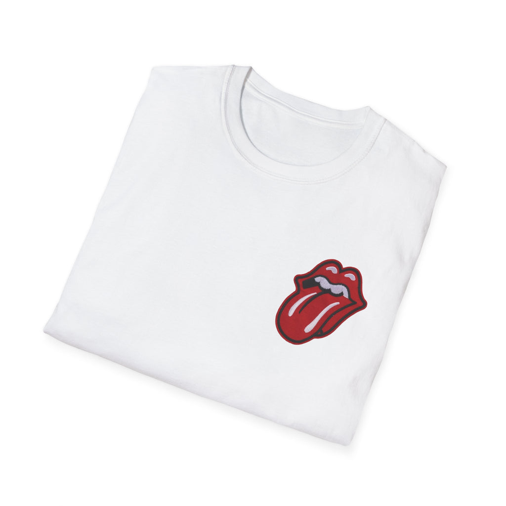 Rolling Stones Inspired Patch Unisex Graphic T-Shirt