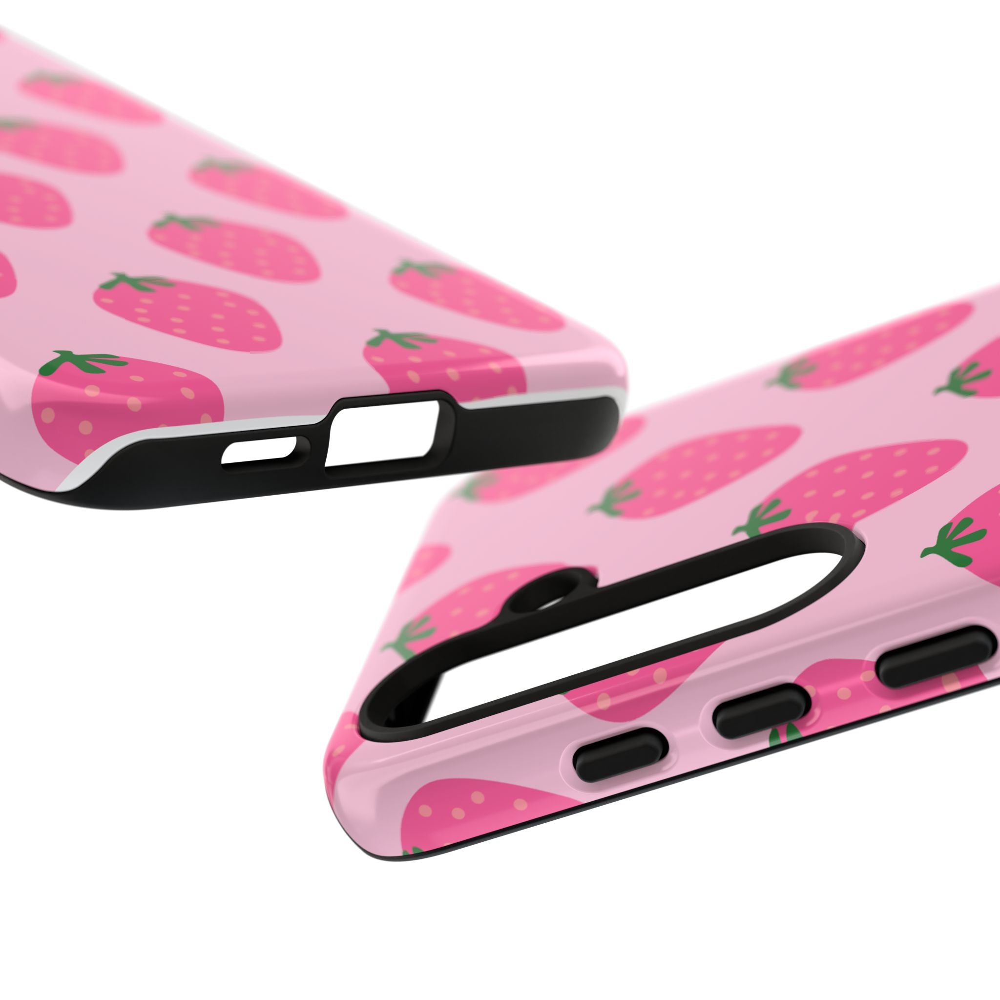 Pink Strawberry Phone Case