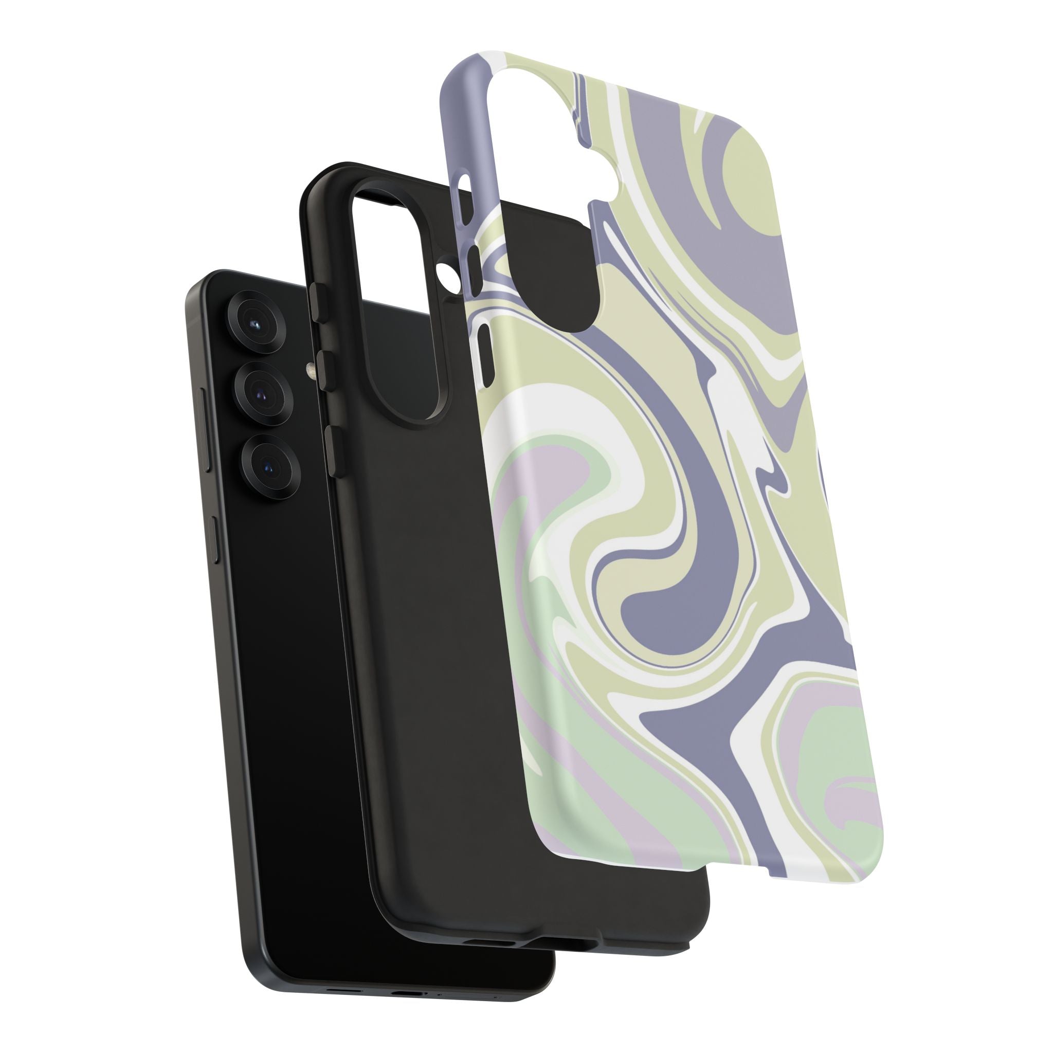 Swirl Marble Paint Phone Case