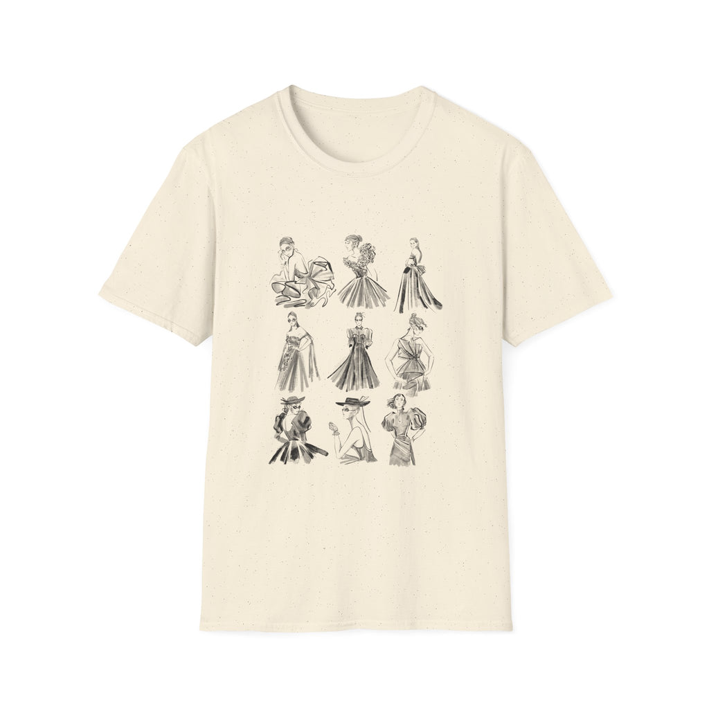 Fashion Illustration Unisex T-Shirt